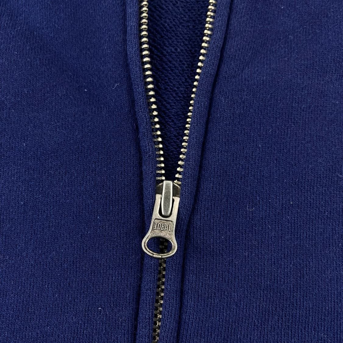 폴로 자수 스몰 로고 네이비 코튼 집업 (103) 상품이미지5