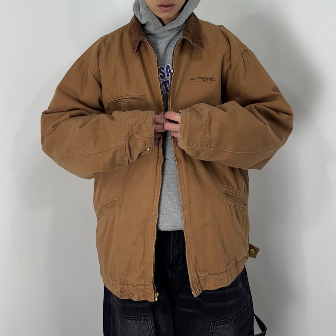 90’s Tri Mountain Detroit Jacket 상품이미지1