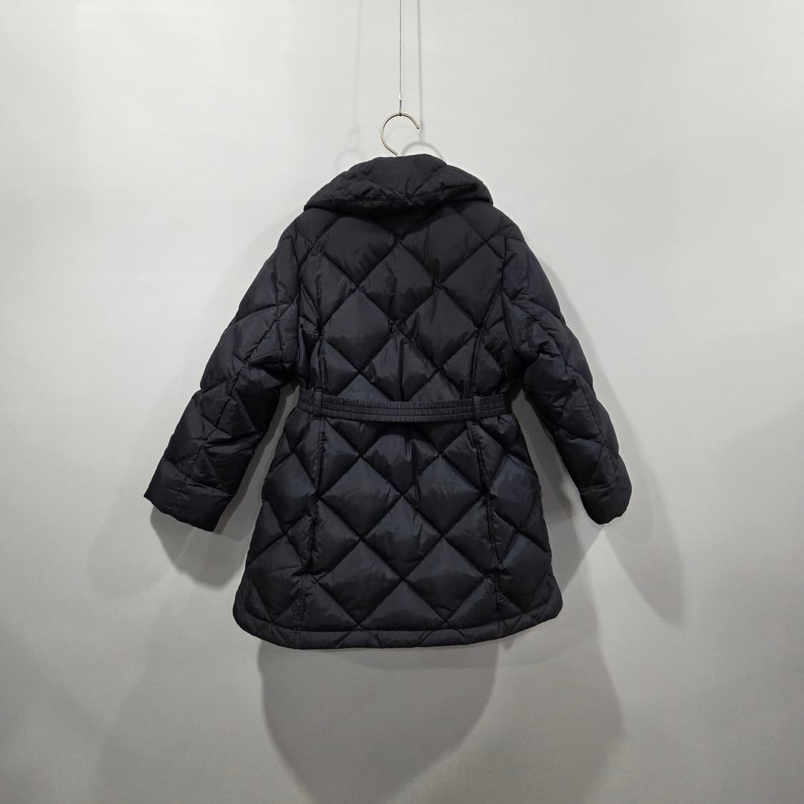 헤지스 키즈 소피아 롱기장 경량 덕다운 패딩 130/9Y 상품이미지5