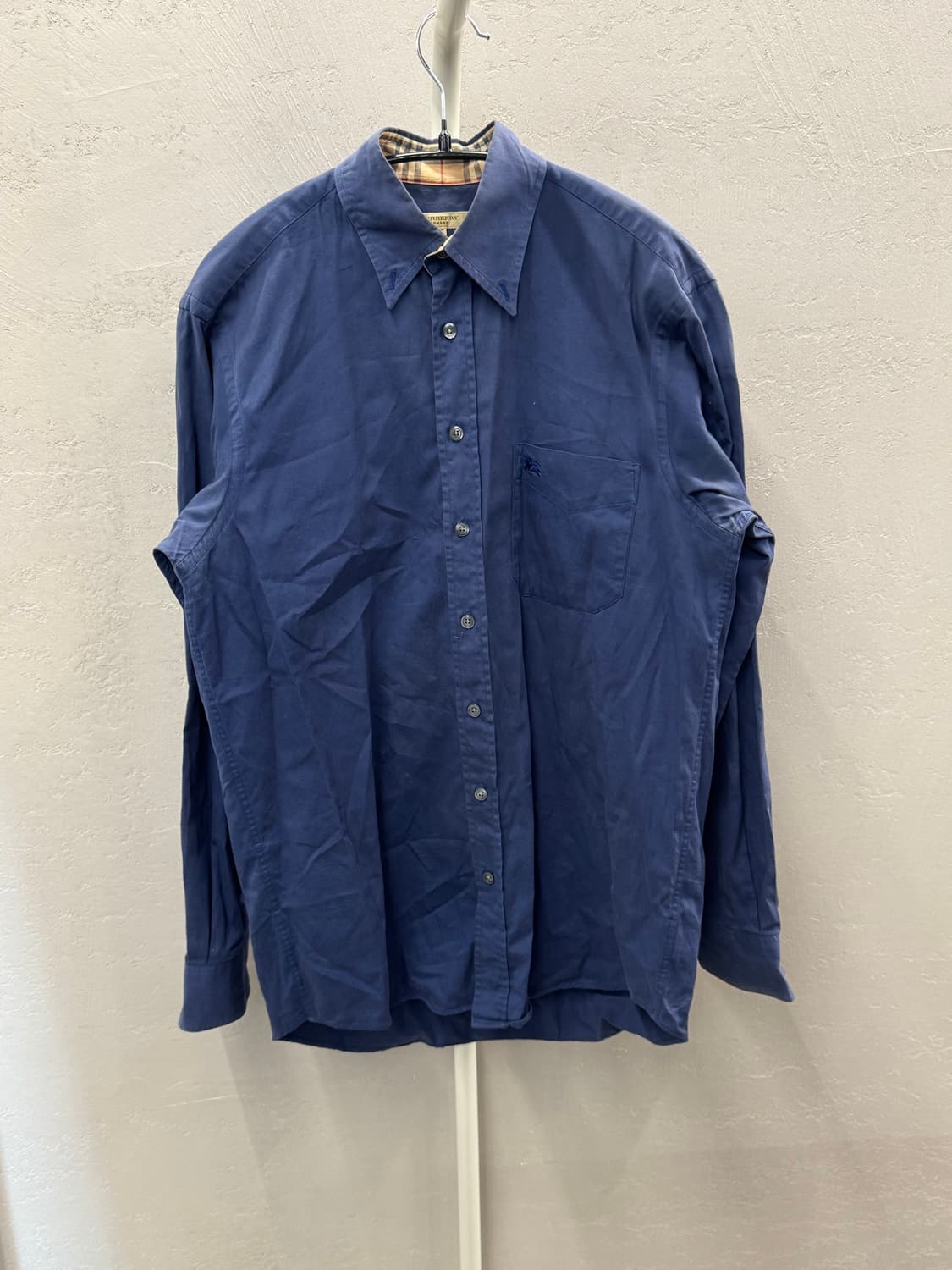버버리 런던 네이비 셔츠 S 상품이미지2