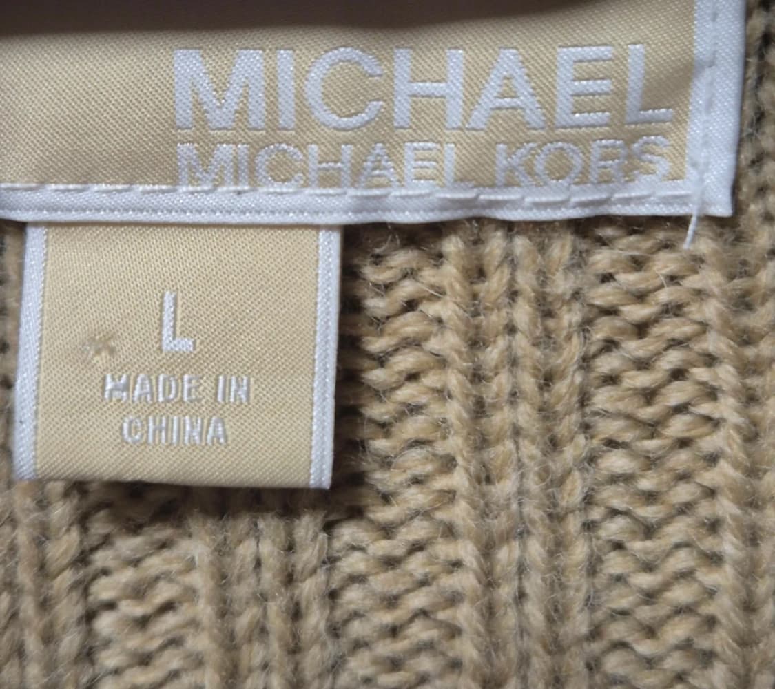 Michael kors 마이클 코어스 니트 퍼 베스트 L 상품이미지5