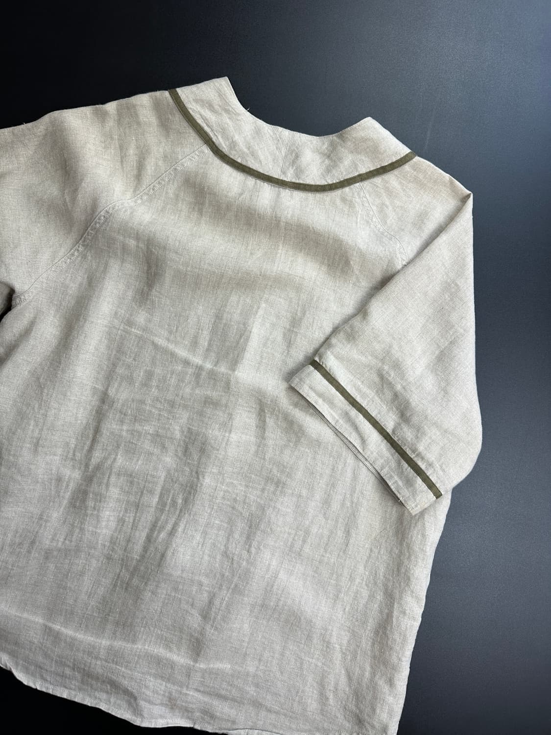 Kapital baseball linen shirts 상품이미지6