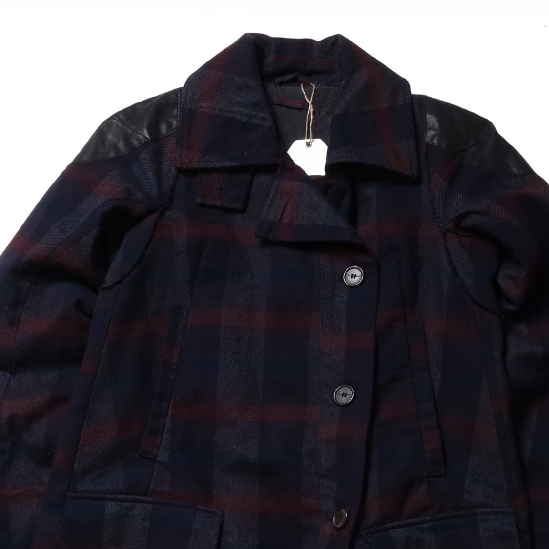 마리떼 Marithe Francois Girbaud Check Coat 상품이미지2