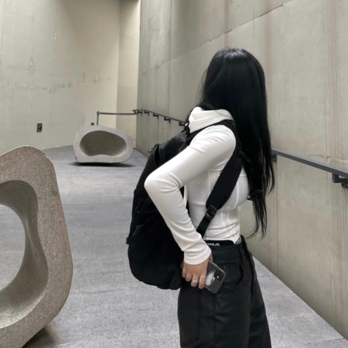 새상품) 오안 투웨이 후드집업 상품이미지3