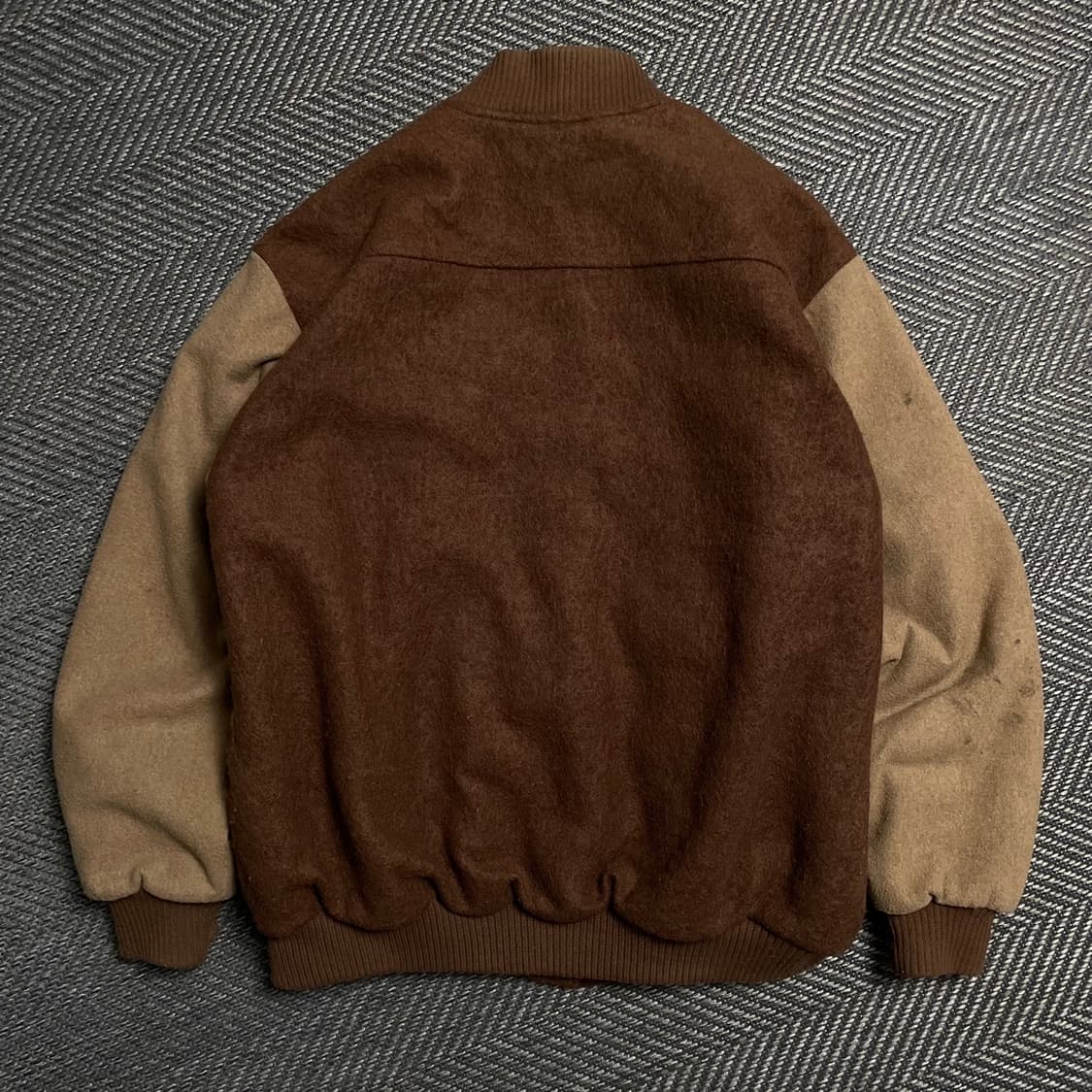 BIRKIN 빈티지 스타디움 모직 바시티 자켓o 5355 상품이미지3