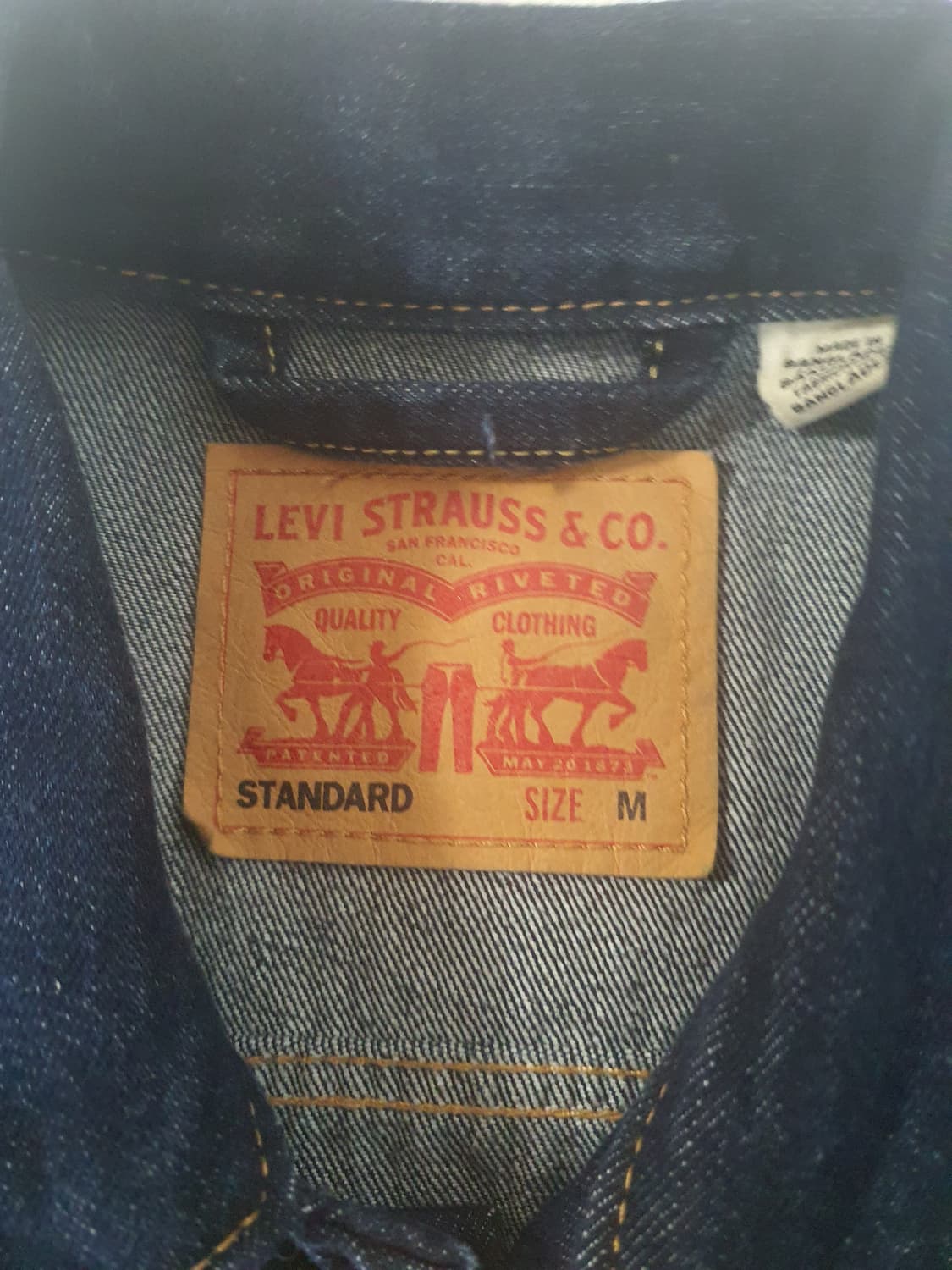 리바이스 데님자켓 타입 3 사이즈 M 상품이미지4