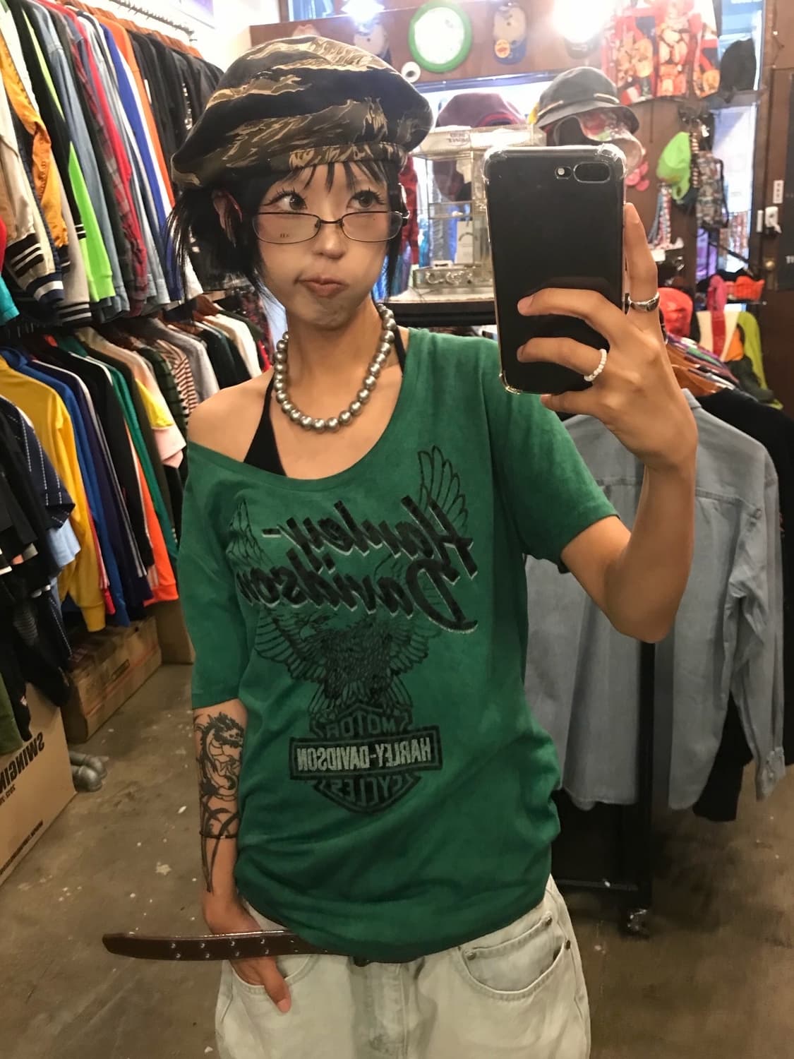 < Harley-Davidson Logo T-shirt > 상품이미지2