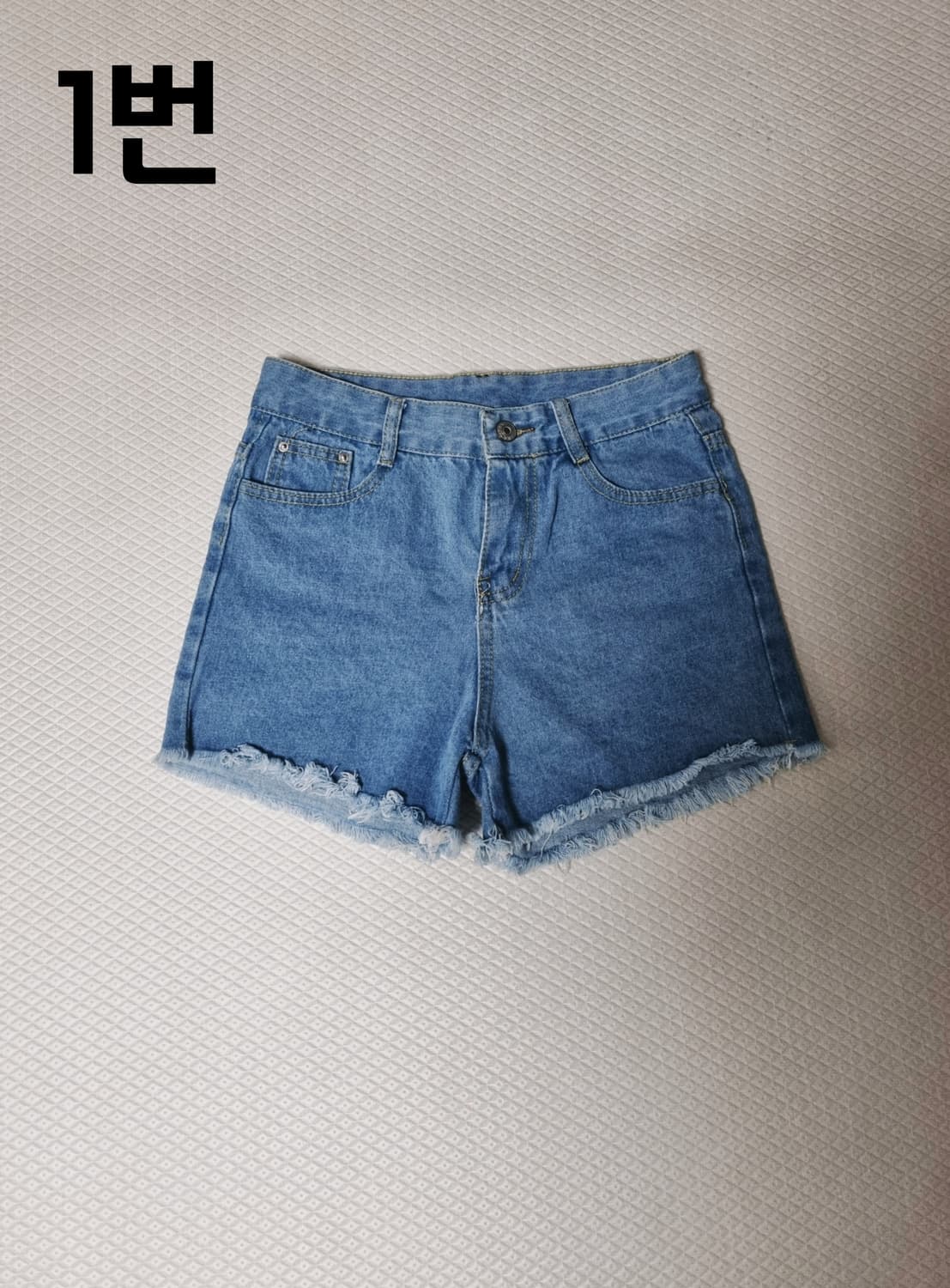 반바지 데님 숏팬츠 2개~ 상품이미지3