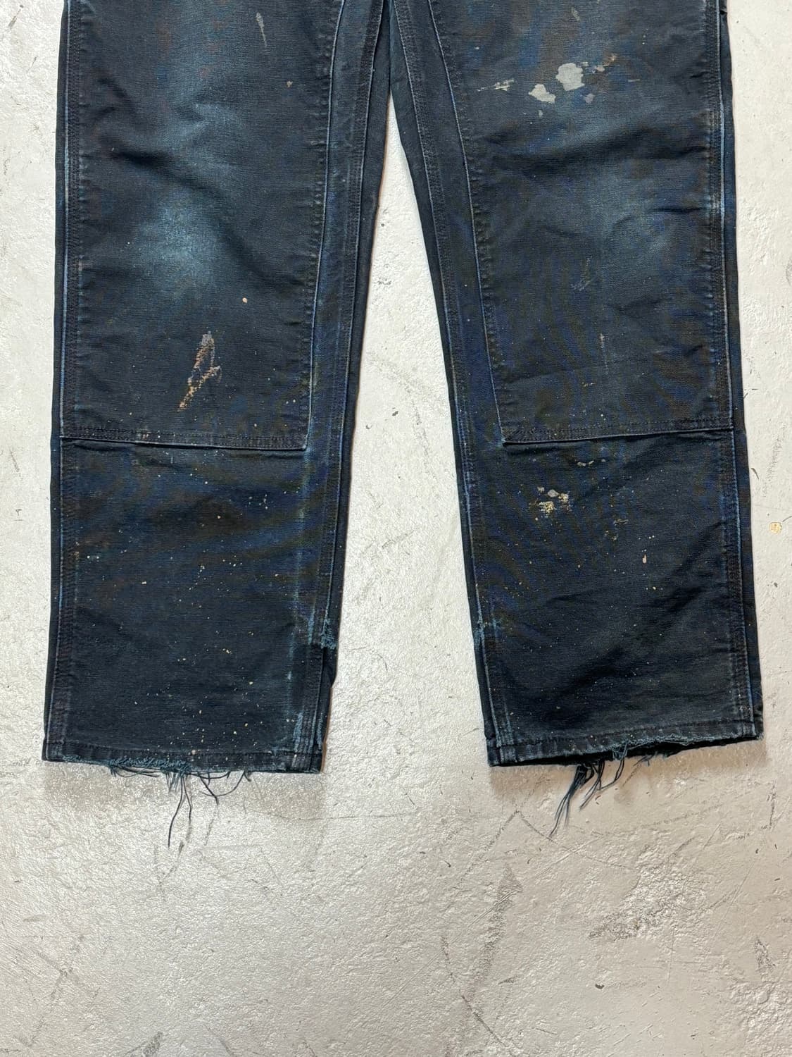 OG USA Made 칼하트 B01 더블니 블랙 칼하트 썩블니 카펜터 상품이미지7