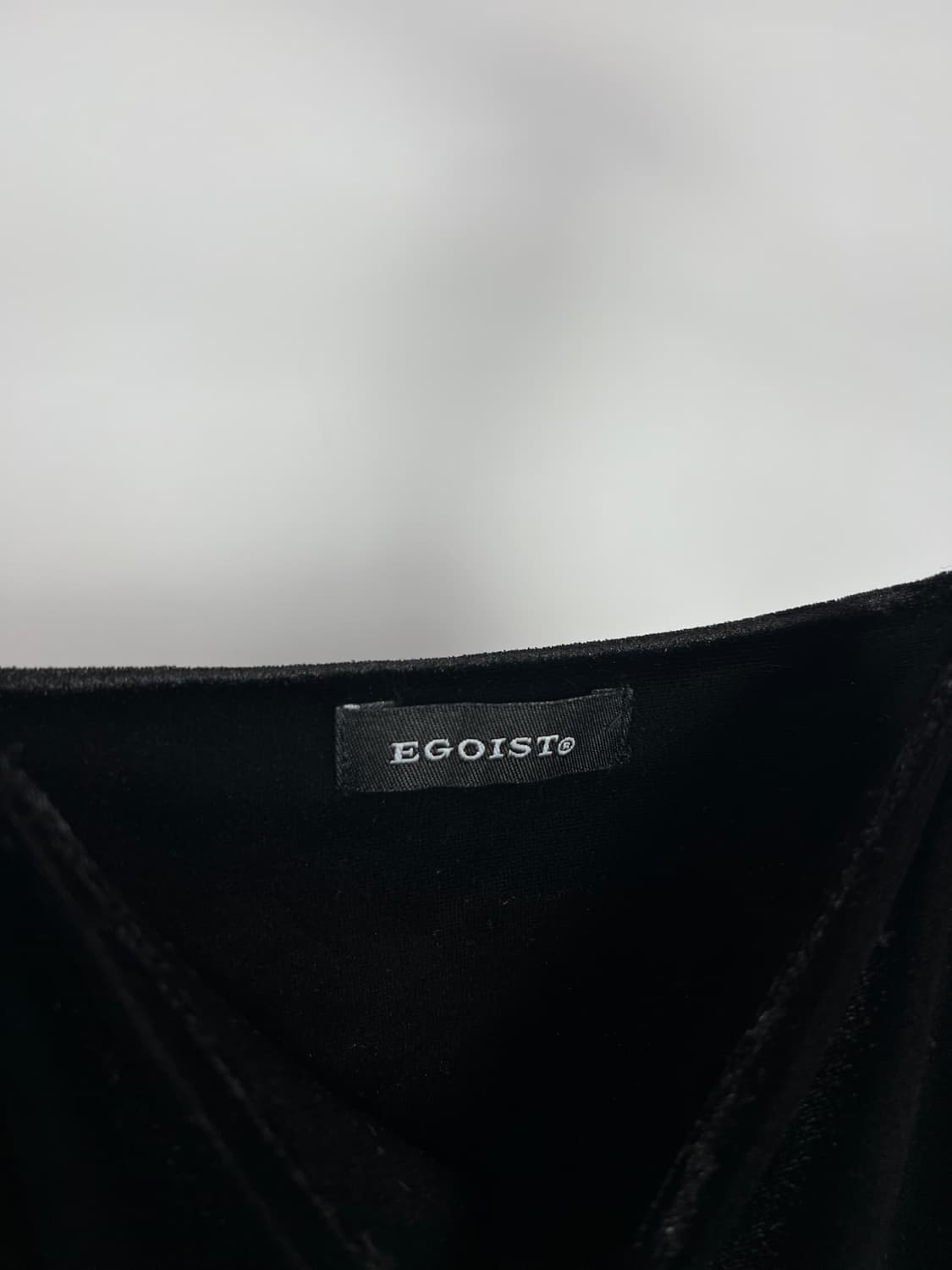 EGOIST 벨벳 슬리브리스 상품이미지4