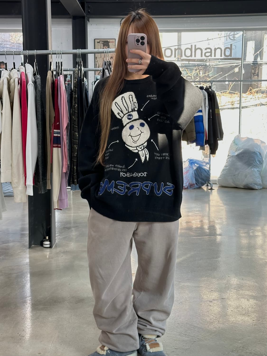 슈프림 22FW 도우보이 크루넥 울 스웨터 상품이미지2