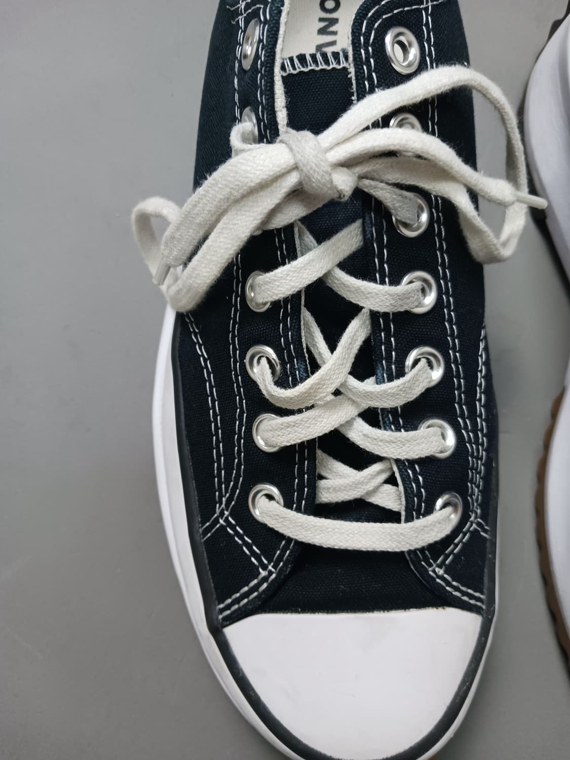 [270] 컨버스 런스타 하이크 OX 블랙 스니커즈 168816C 상품이미지2