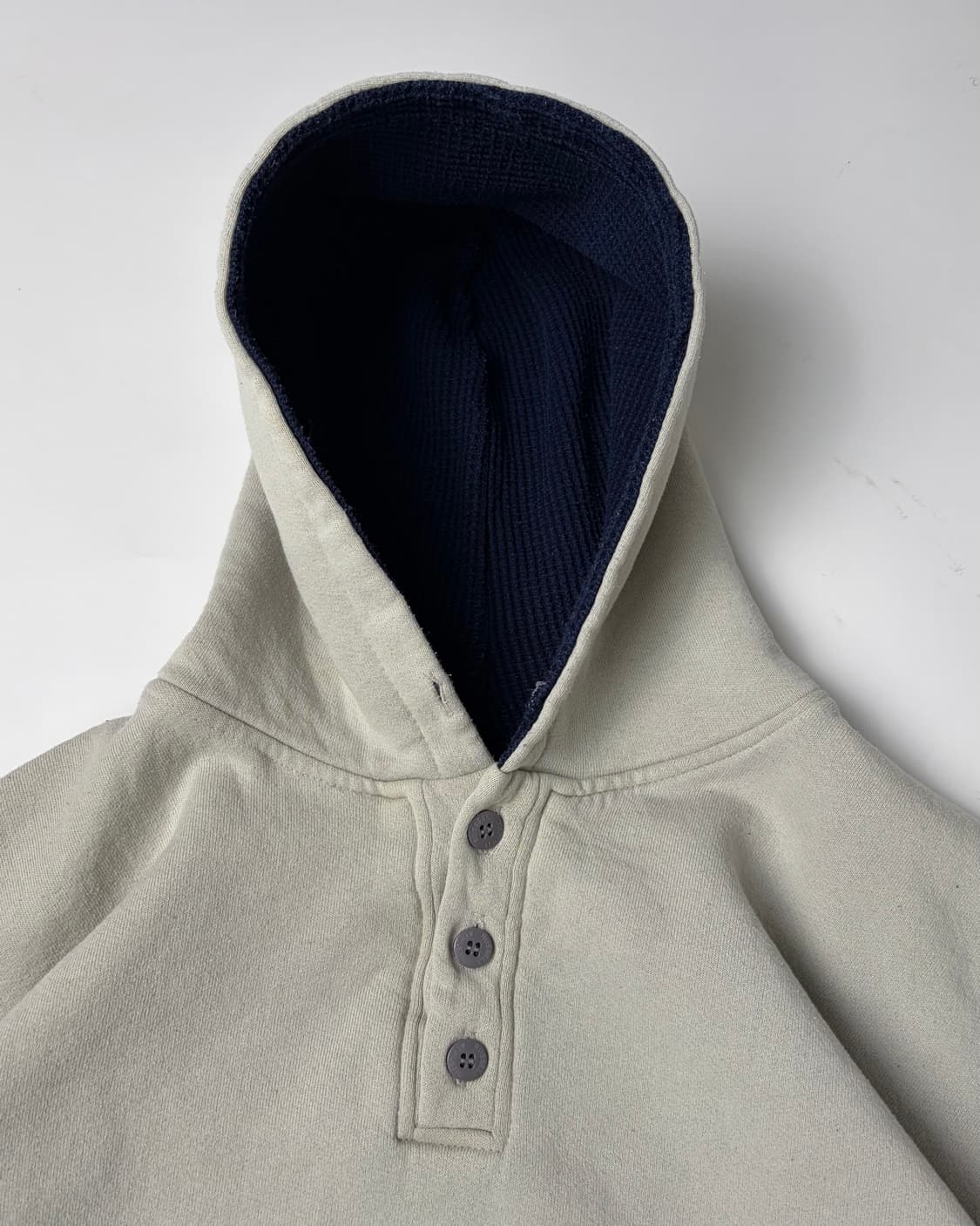 90s Russell Button Hoodie (eggshell) 상품이미지6