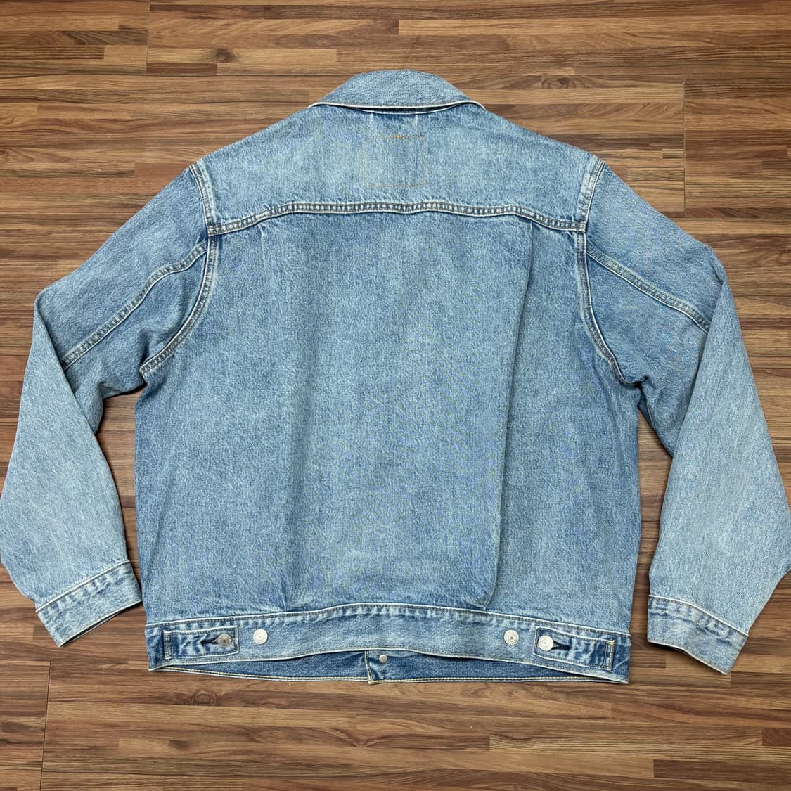 리바이스 2세대 타입2 빅E 포켓 트럭커 데님 지쟌 지잔 워싱 자켓 상품이미지2