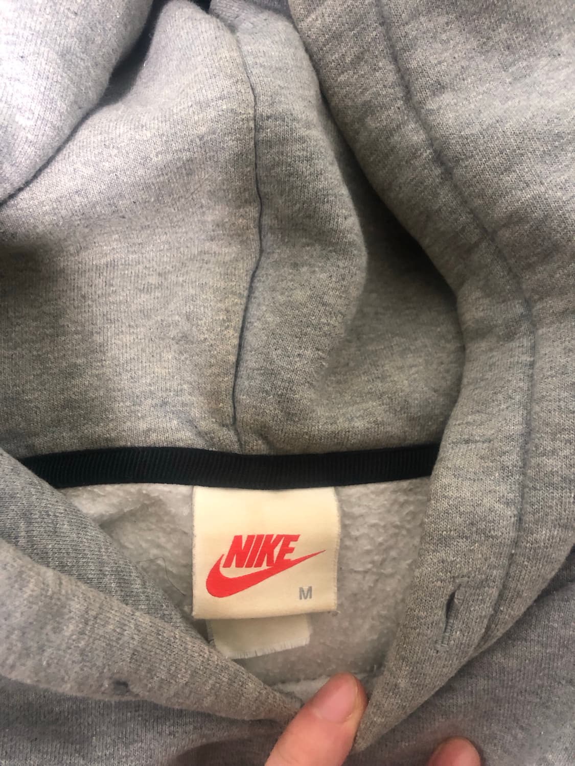 [M] 나이키 x 스투시 NRG RA 풀오버 후드 다크 그레이 헤더 상품이미지3