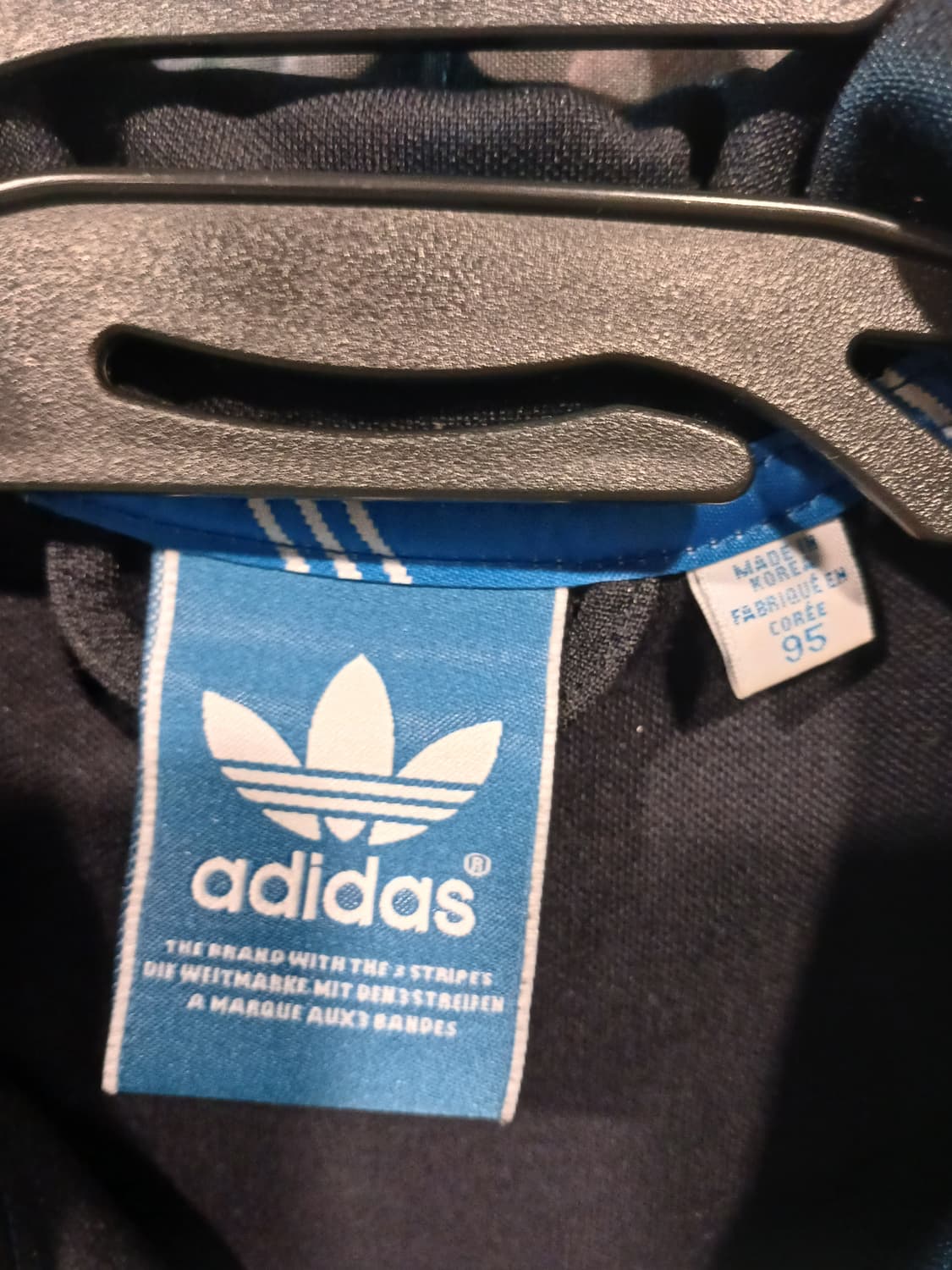 아디다스 트랙탑 유로파 집업 네이비 상품이미지3