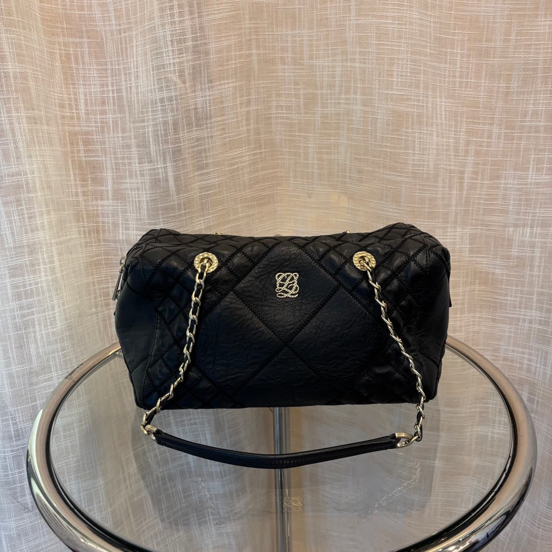 정품 루이까또즈 퀄팅 숄더백     상품이미지1