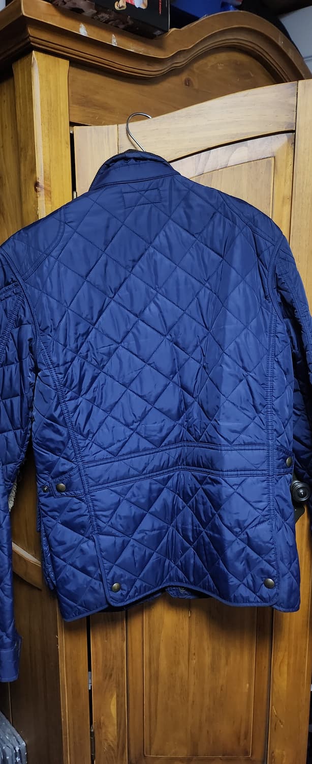 [S] POLO 폴로 퀼팅 자켓 네이비 상품이미지3