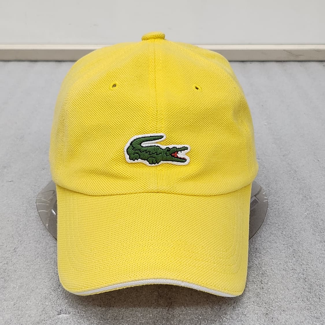 라코스테 볼캡 올 옐로우 58cm 상품이미지2