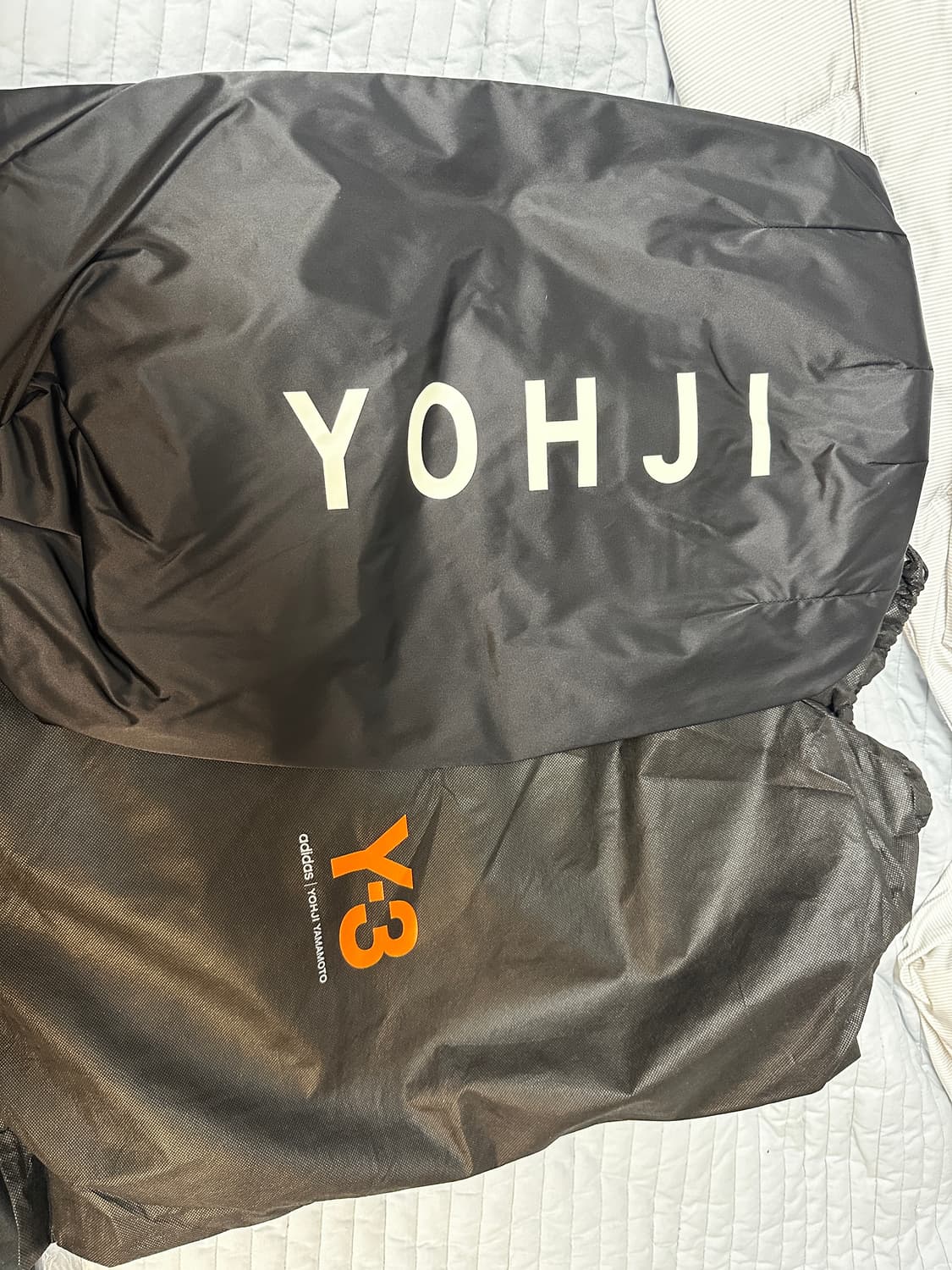 요지야마모토 Y-3 로고 백팩이에요 상품이미지8