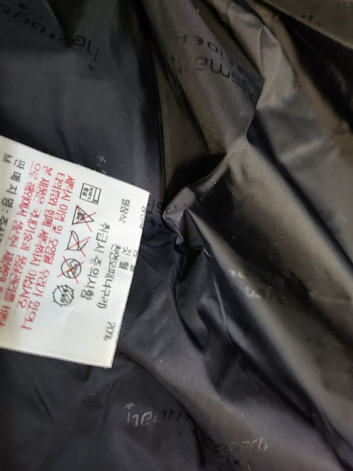 아이더 남성 크롭 다운패딩 너구리털  상품이미지9