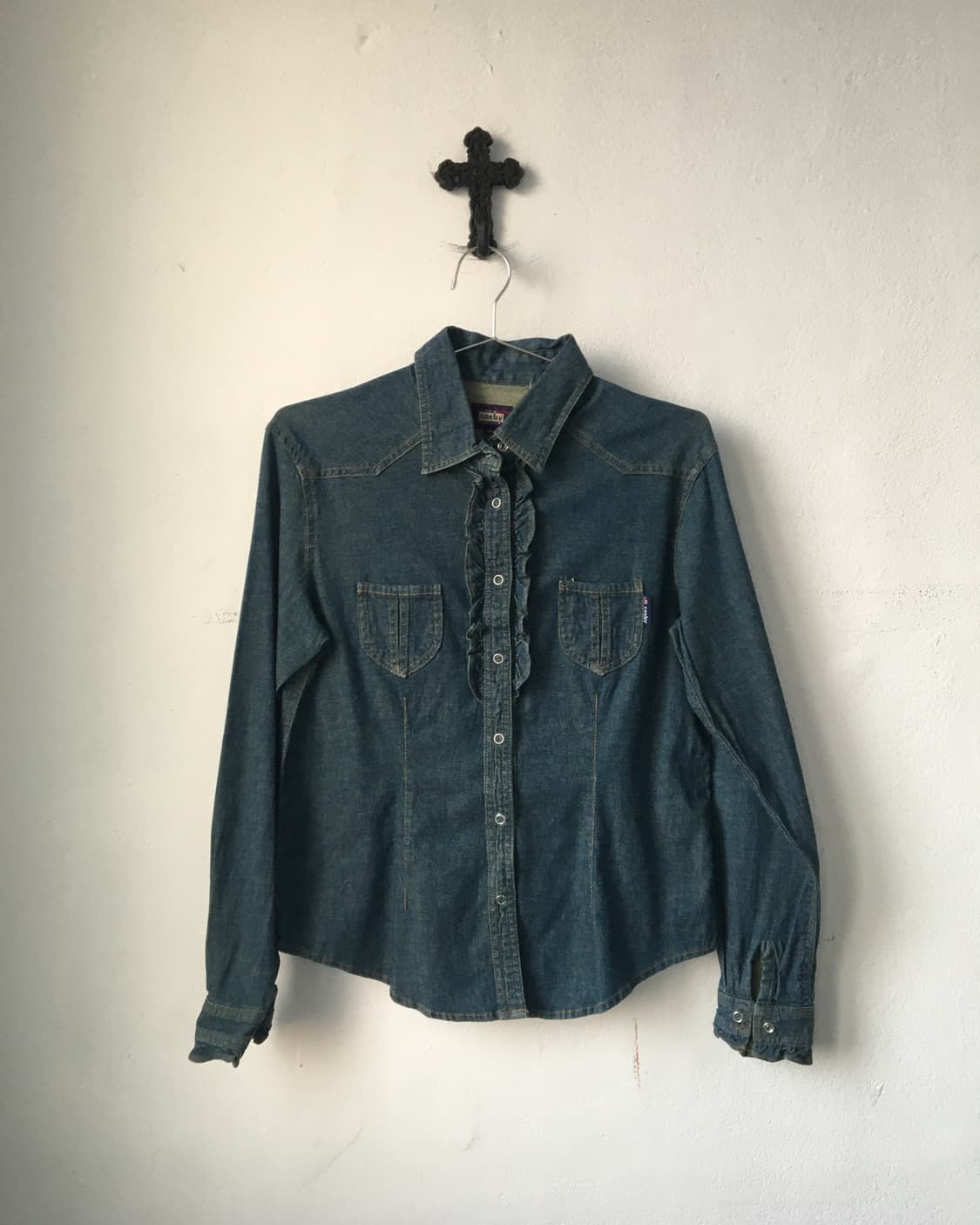 Frill point shirt 상품이미지2