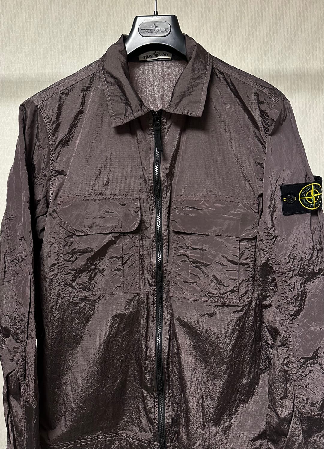 스톤아일랜드 나일론메탈 자켓 19ss L(100-105) 국내판 상품이미지1