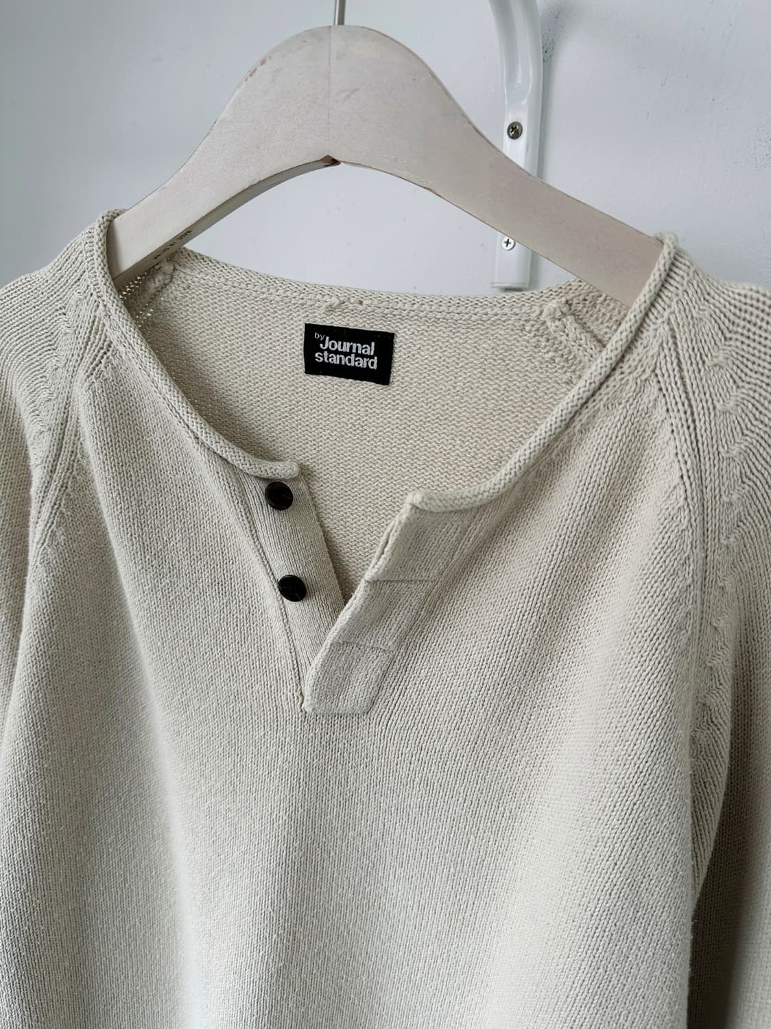 Crew neck high gauge cotton kn 상품이미지4