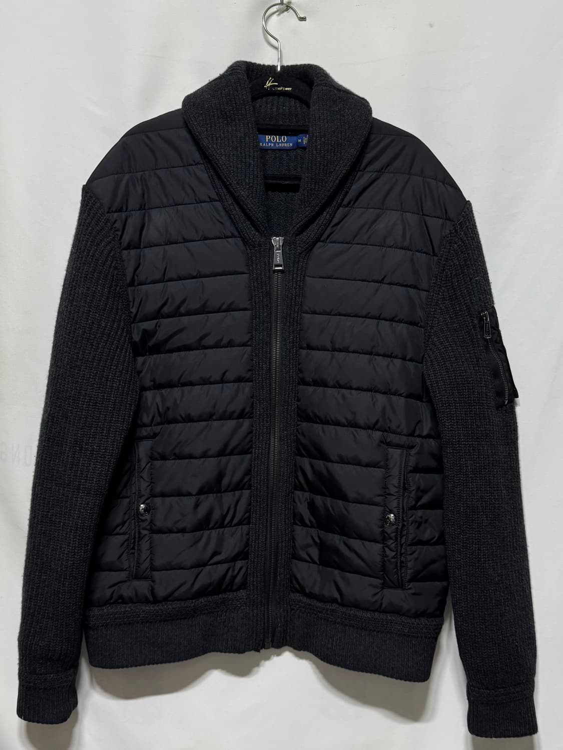 M 폴로 랄프로렌 니트 패딩 자켓 상품이미지1