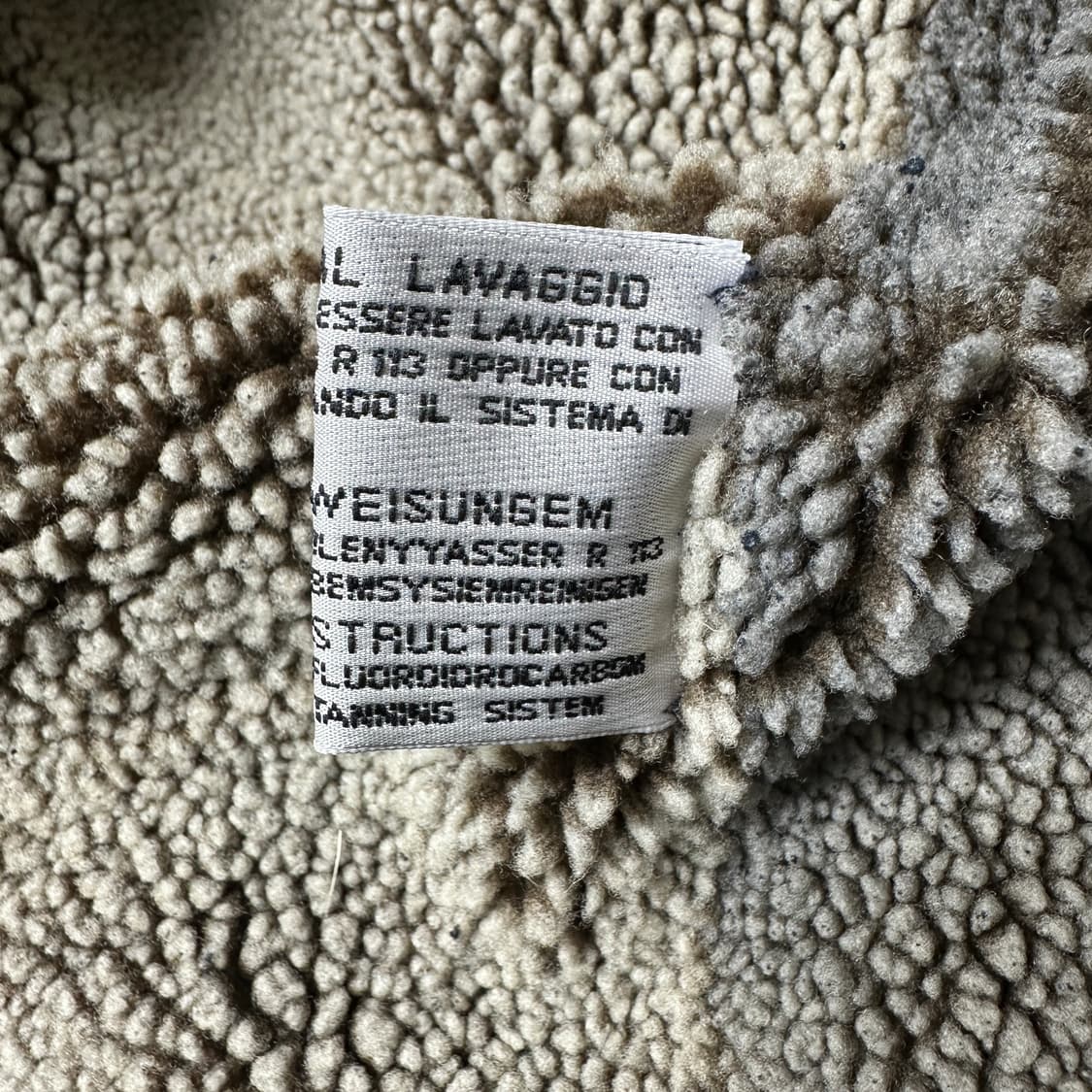 롱기 이탈리아 롱 무스탕 상품이미지8