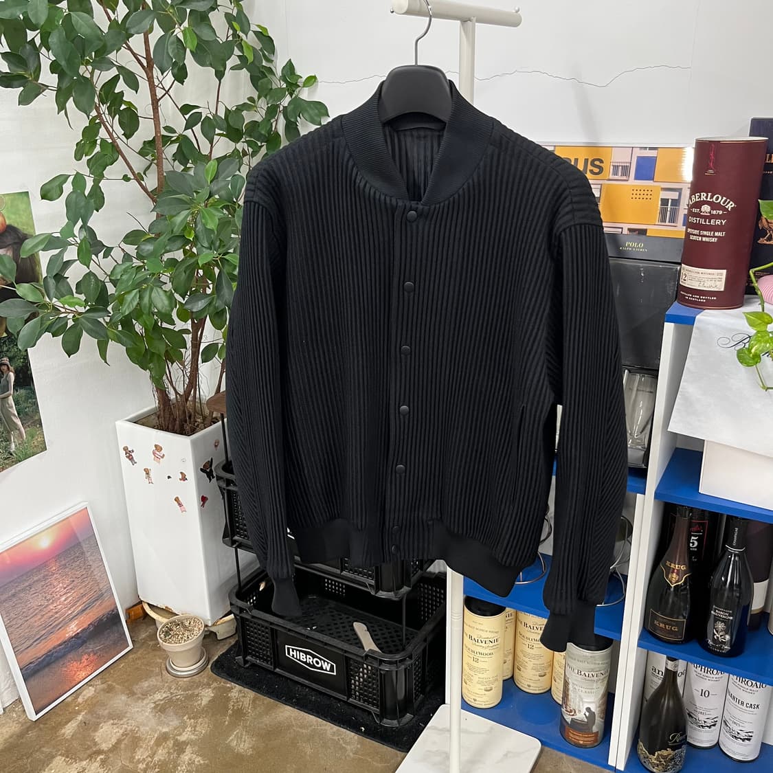 옴므플리세 울라이크 봄버자켓 2  상품이미지1