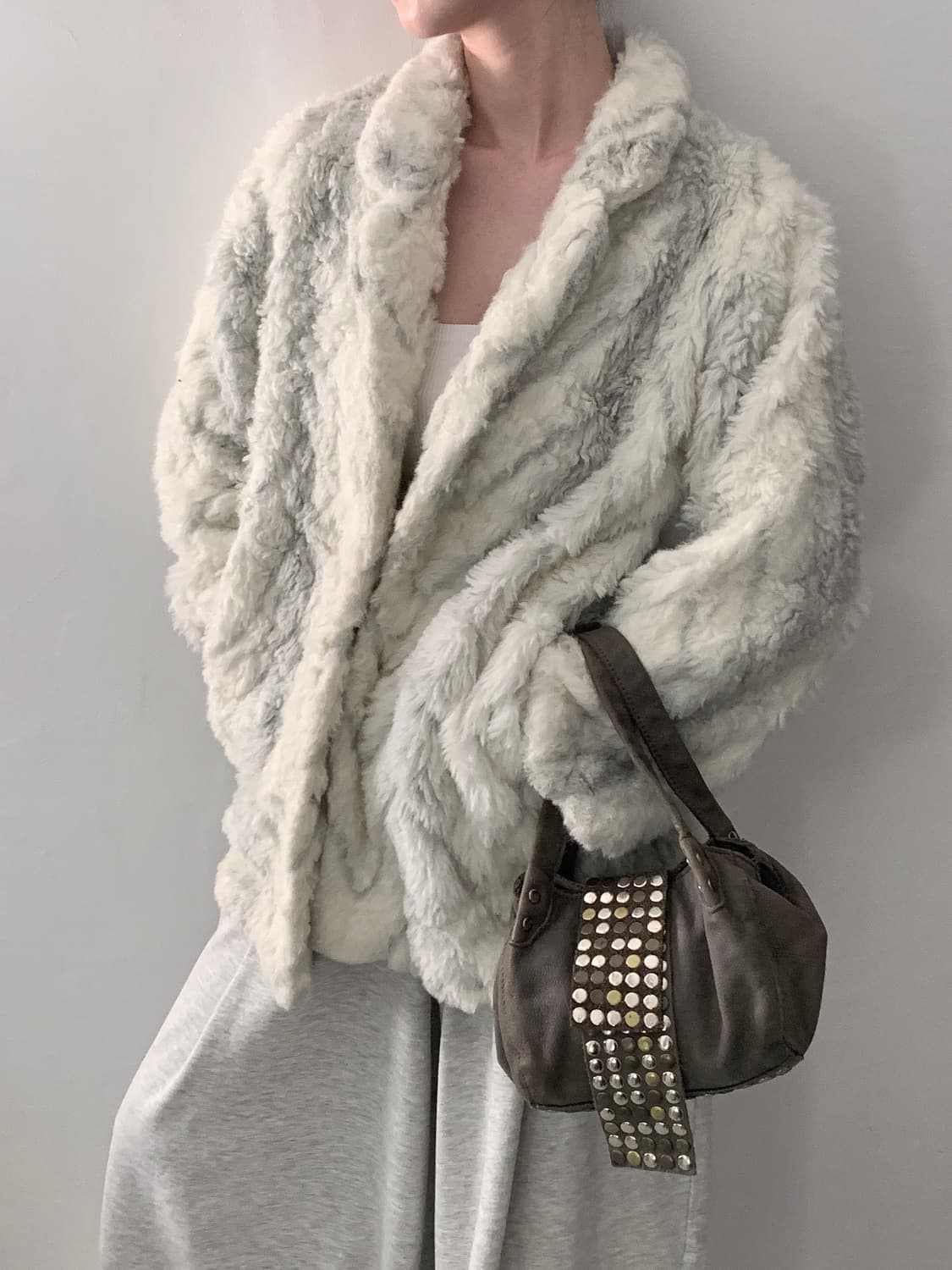 Stud Leather Mini Bag 상품이미지4