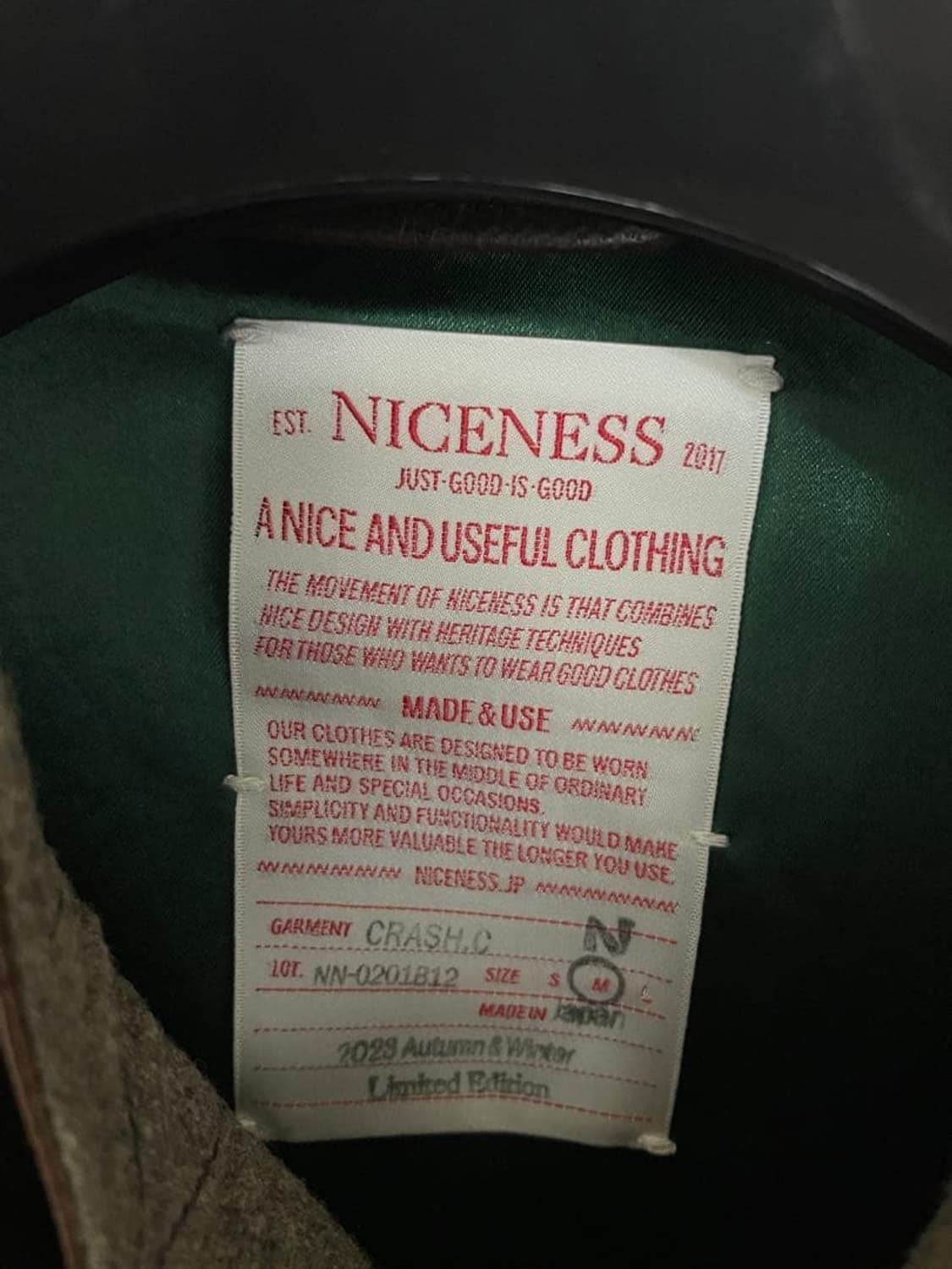 23aw CRASH.C  rider jkt 상품이미지4