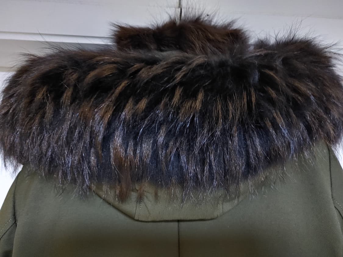 시스템옴므 폭스퍼 라쿤퍼 패딩 팝니다 상품이미지6