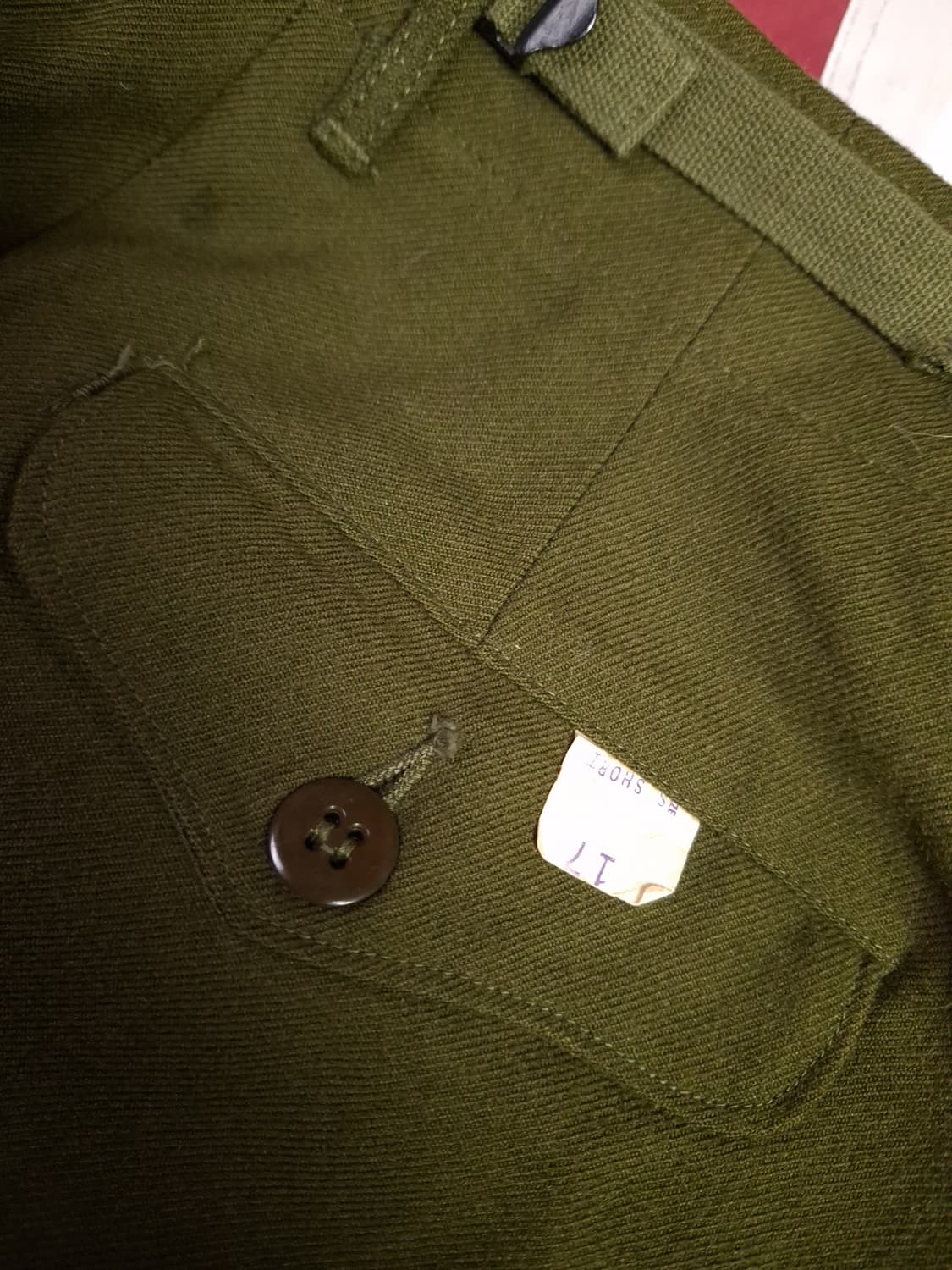 택새제품 오리지날 미군 M-51 울 사지 바지 상품이미지1