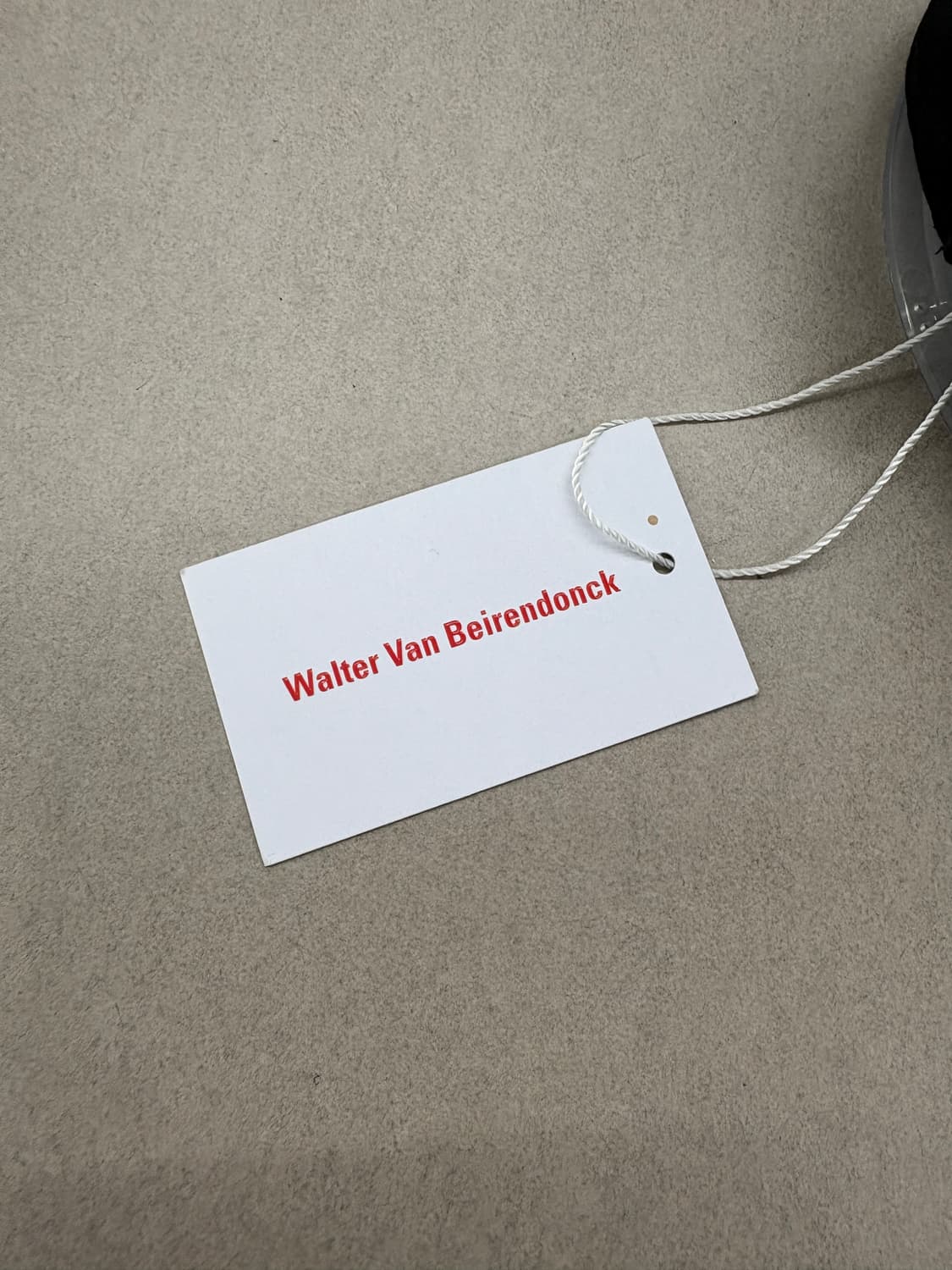 18fw 월터 반 베이런동크 썬&문 볼캡 상품이미지5