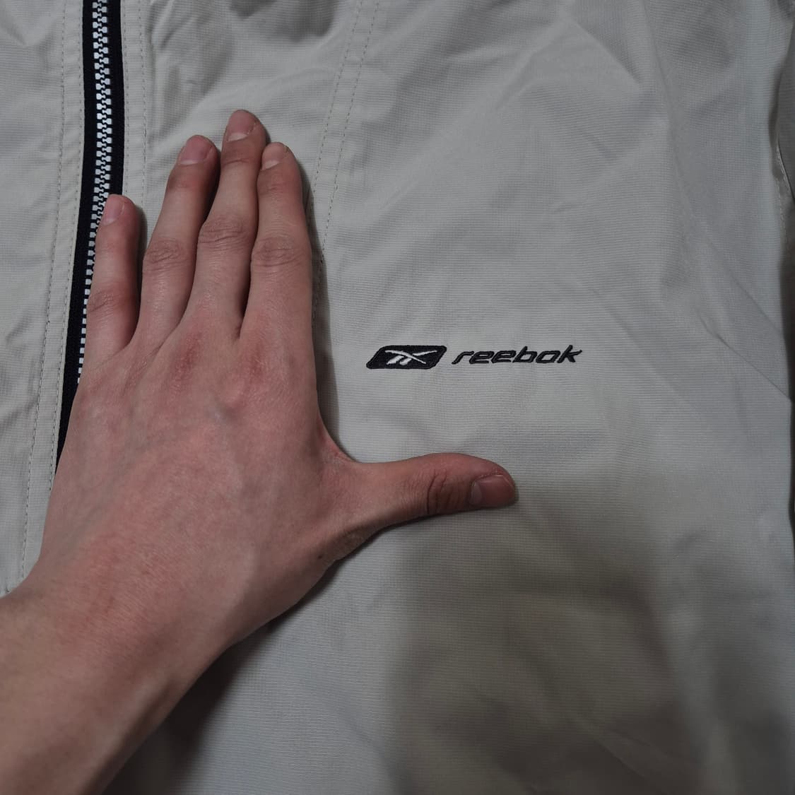 리복 올드스쿨 아노락 반집업 후드 바람막이 자켓 M(95) 상품이미지5