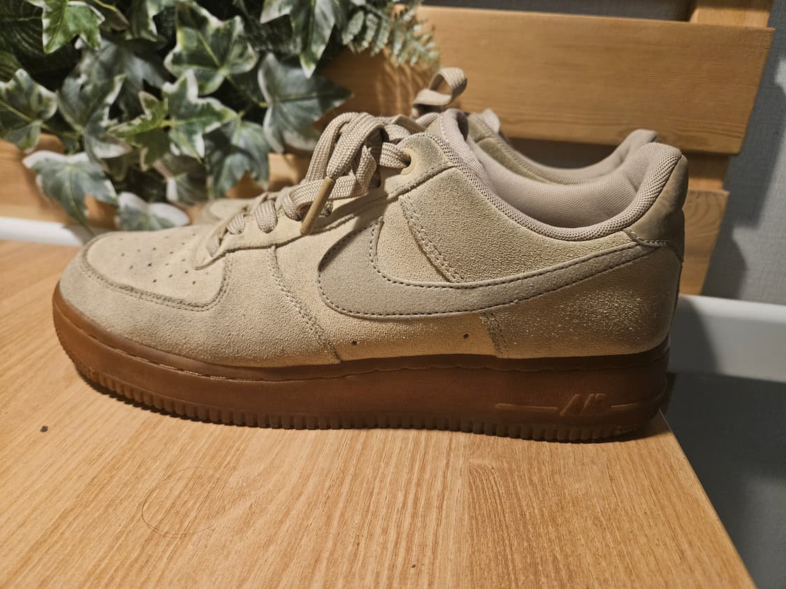 나이키 에어포스1 스웨이드 머쉬룸 된장포스 운동화 상품이미지2