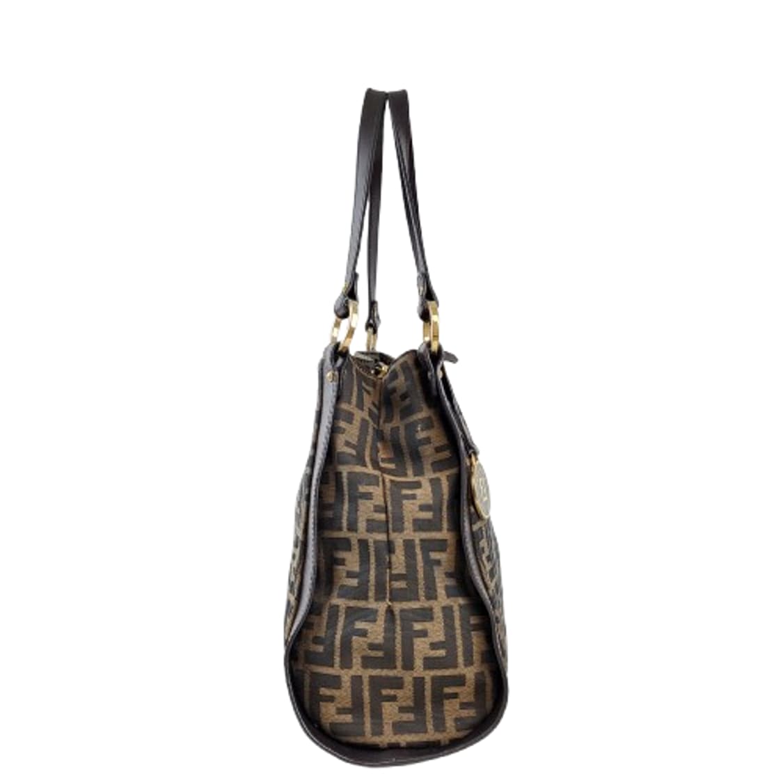 정품 펜디 FF 주카 타바코브라운 스퀘어백  상품이미지3