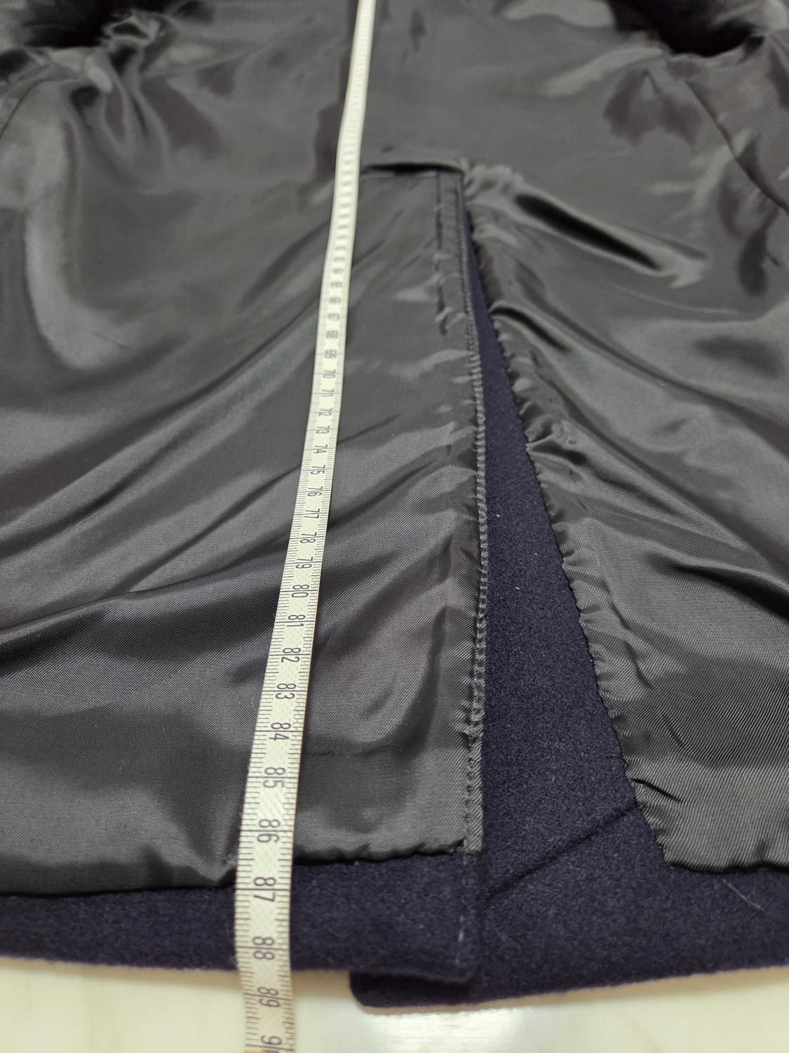 시스템옴므 네이비 싱글 코트 상품이미지10