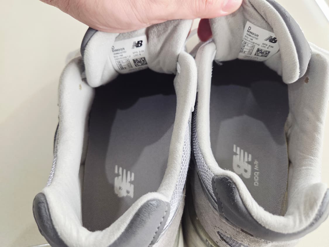 뉴발란스 992 D 스탠다드 그레이 265 상품이미지6
