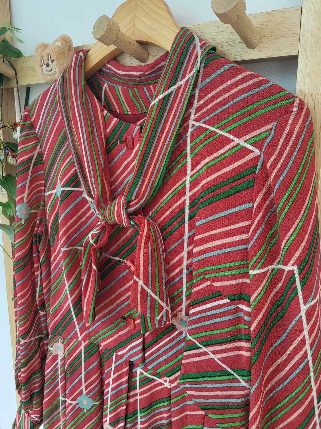 레트로 플라워 빈티지 원피스 상품이미지4