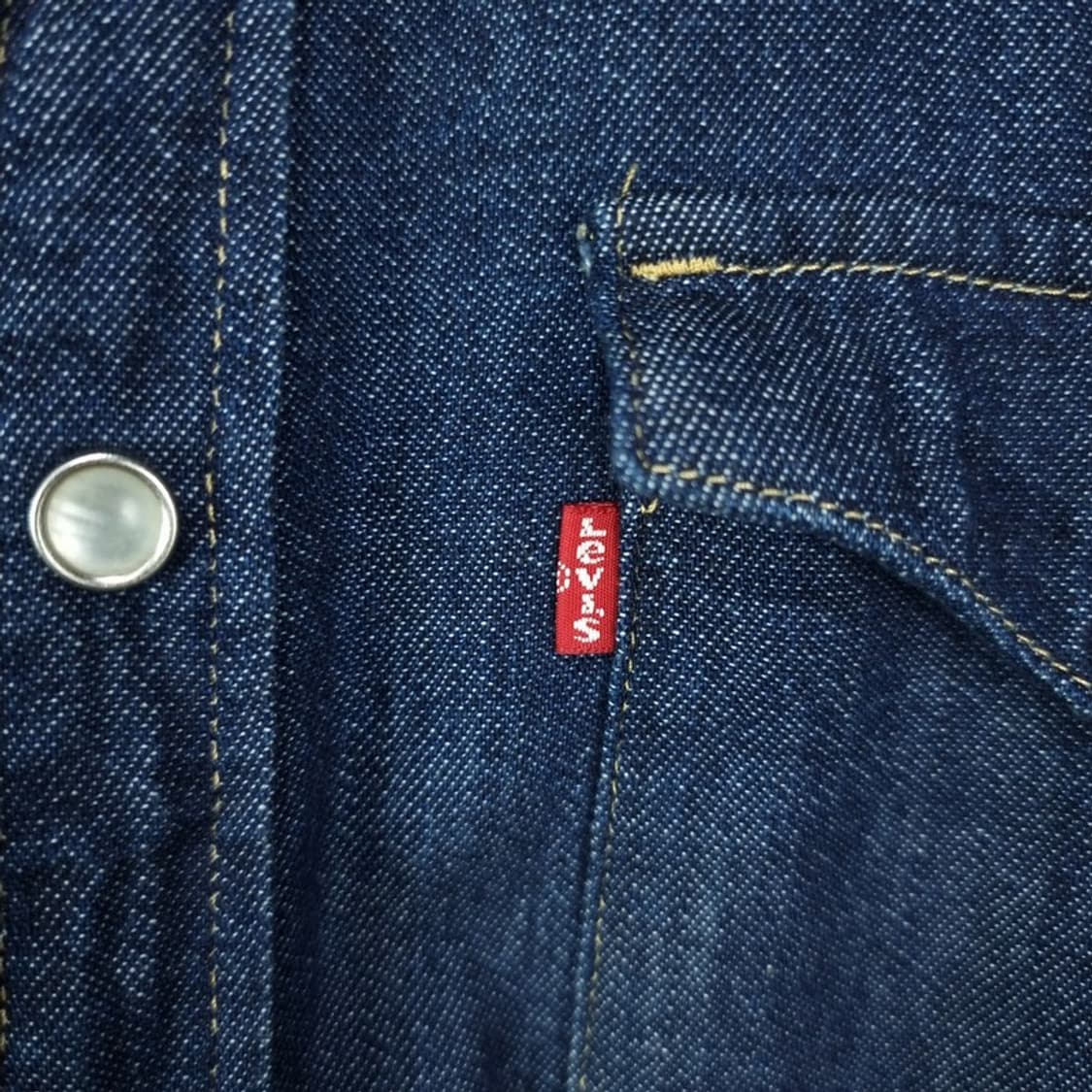 [리바이스] 크롭 커스텀 웨스턴 데님 셔츠 M19143 상품이미지6