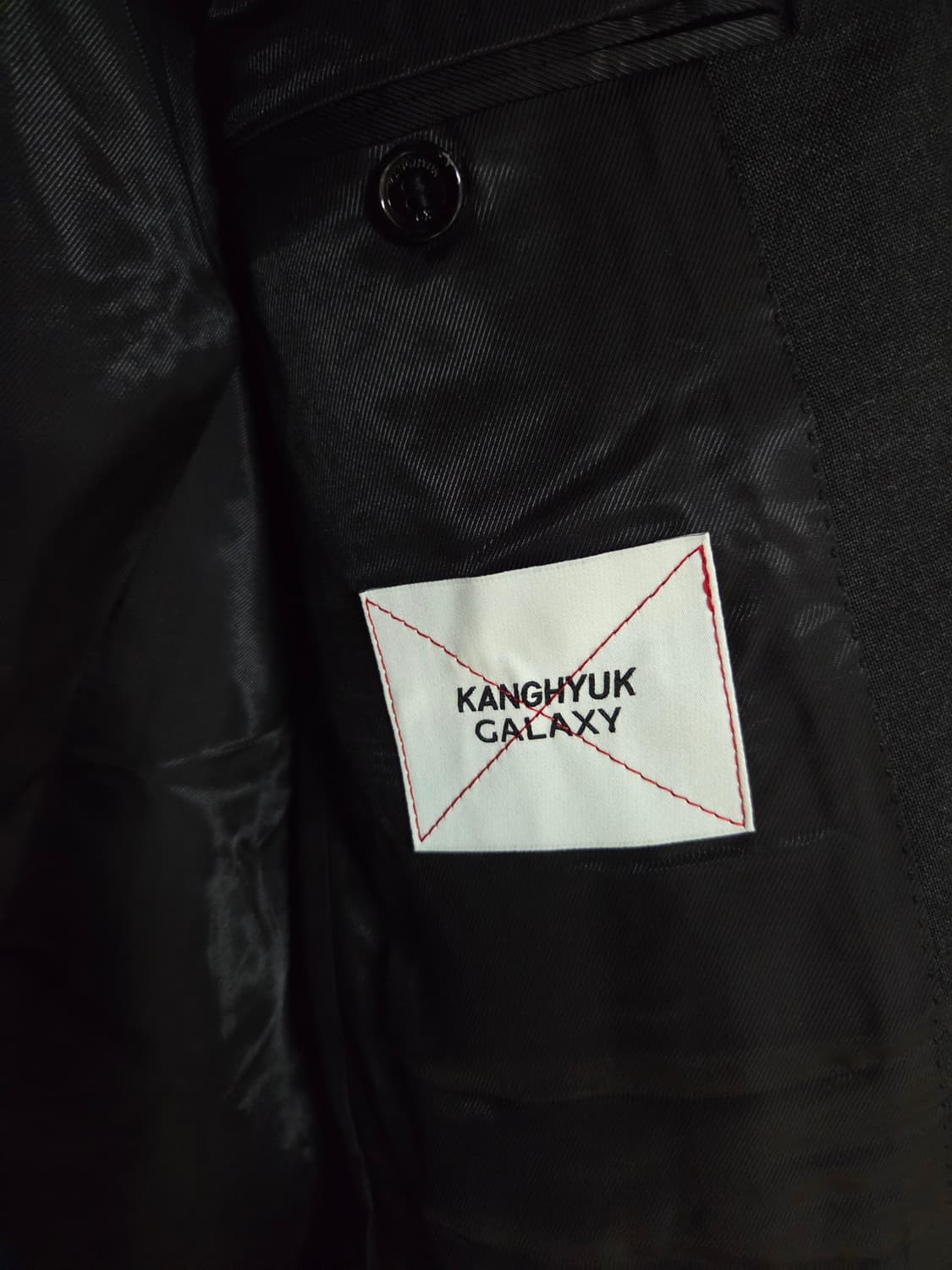 강혁 갤럭시 더블 브레스티드 수트 자켓 하자있음 상품이미지7