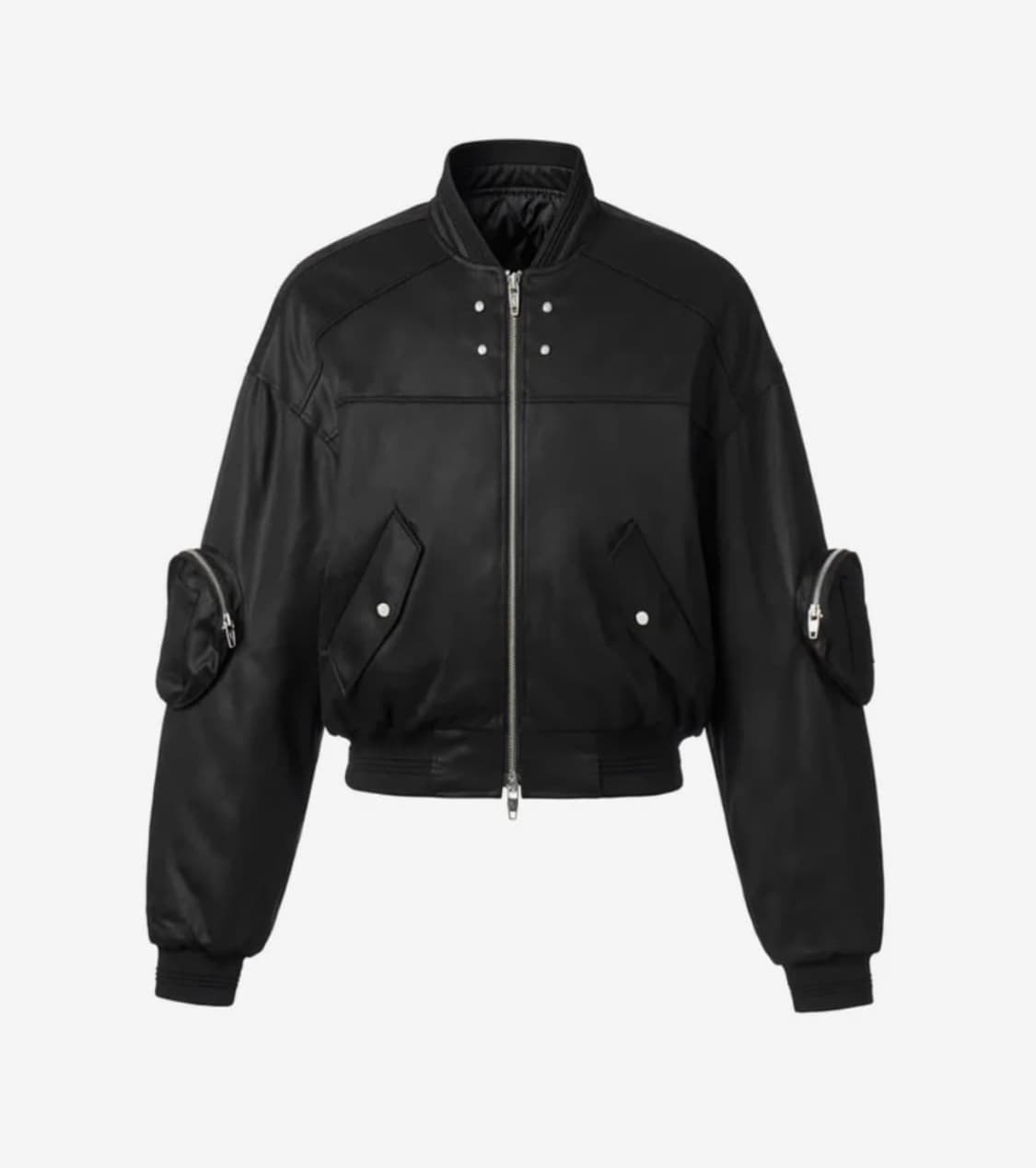 어나더유스 크롭 봄버 3 상품이미지1