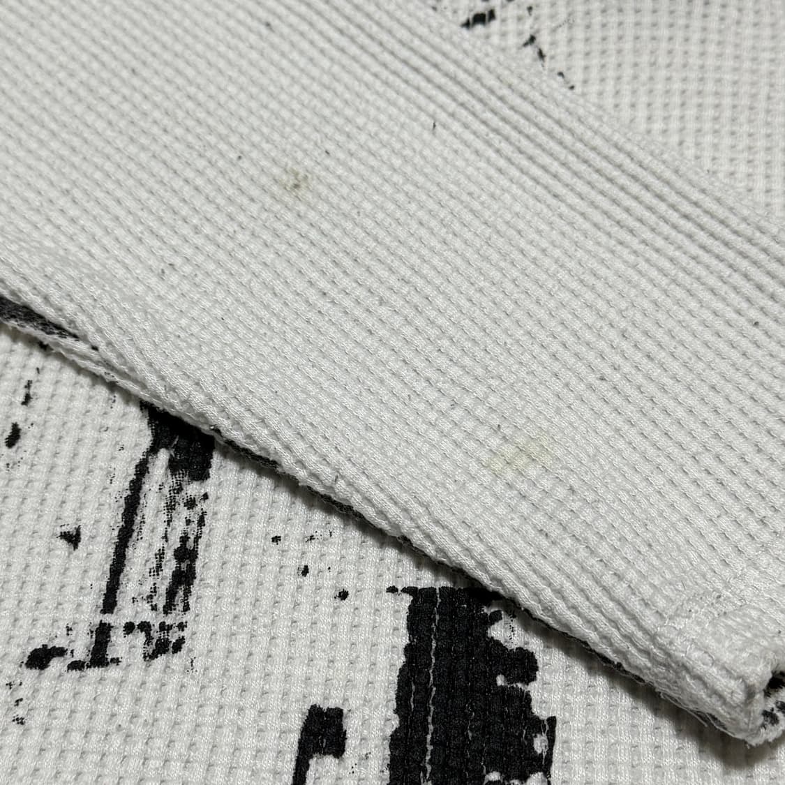 [재패니즈]WFour Y2K 헨리넥 와플 니트 슬리브 상품이미지7