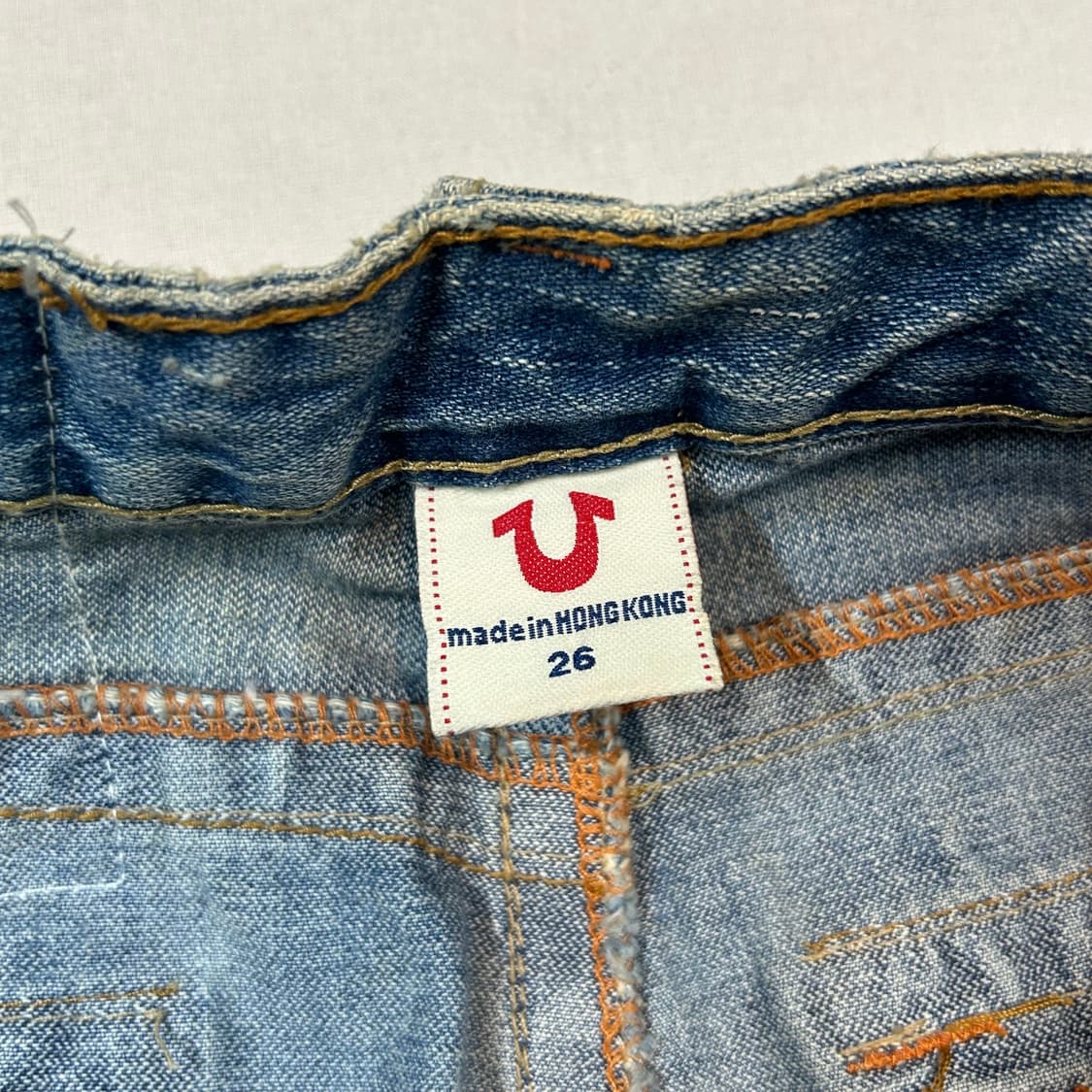 28inch) 트루릴리전 패치워크 부츠컷 데님 청바지 상품이미지10