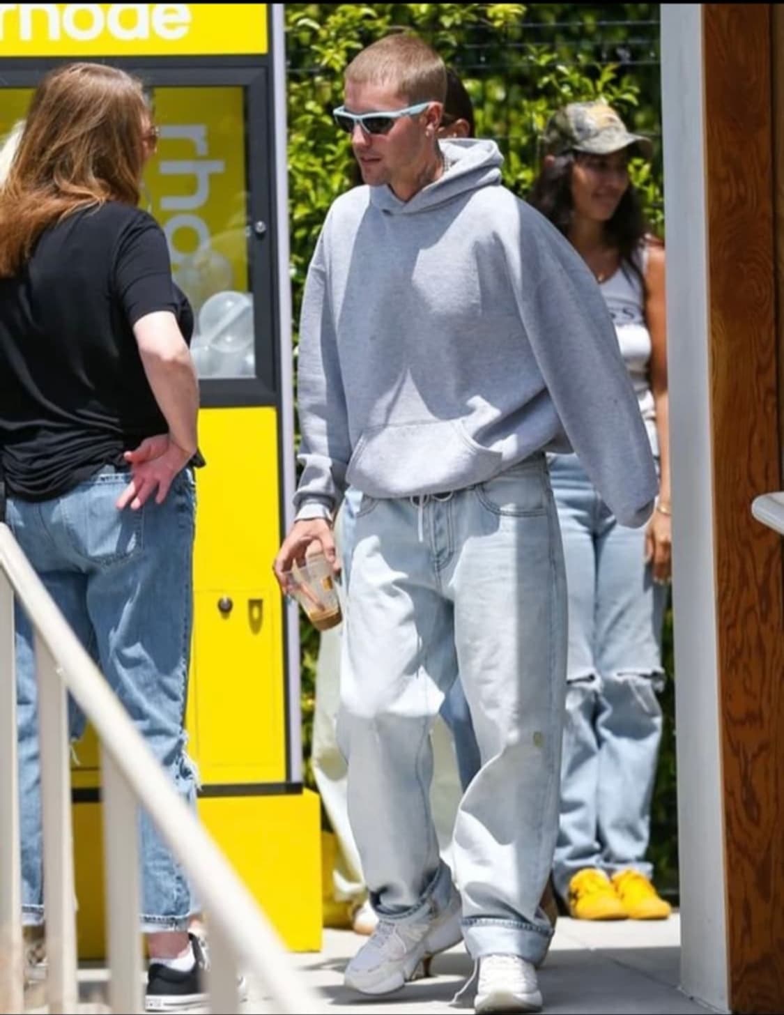 90s 빈티지 러셀 후드집업 그레이 M 상품이미지7