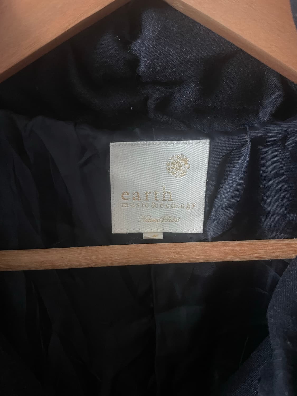 모리걸 빈티지 어스뮤직 롱패딩 상품이미지3