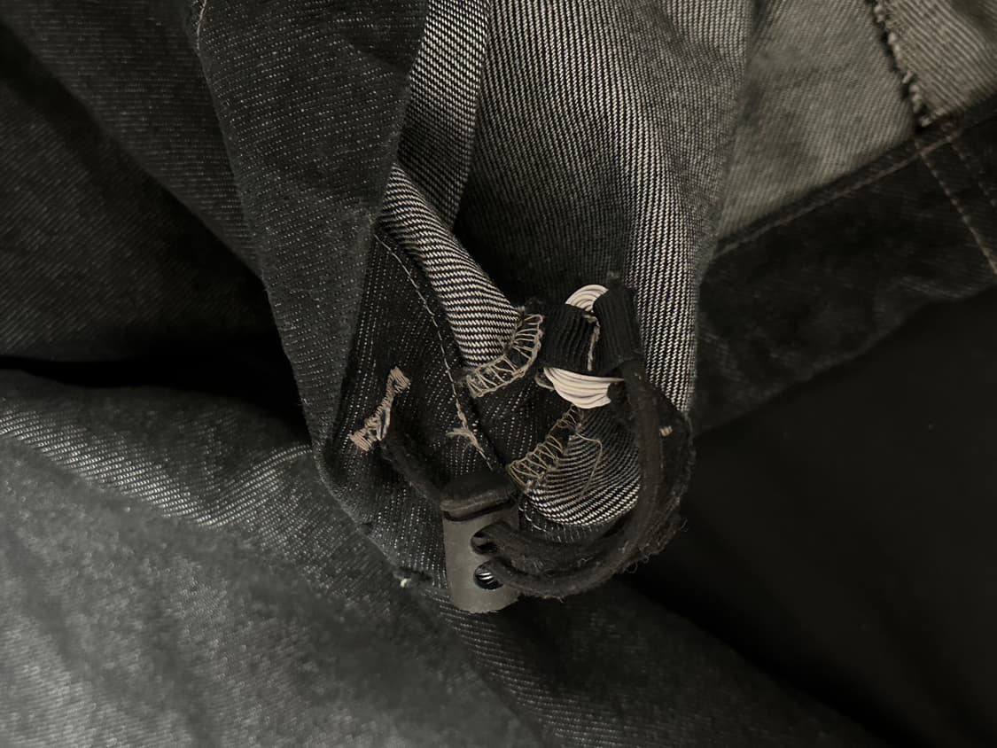 아캄 98 핀턱 데님팬츠 상품이미지4